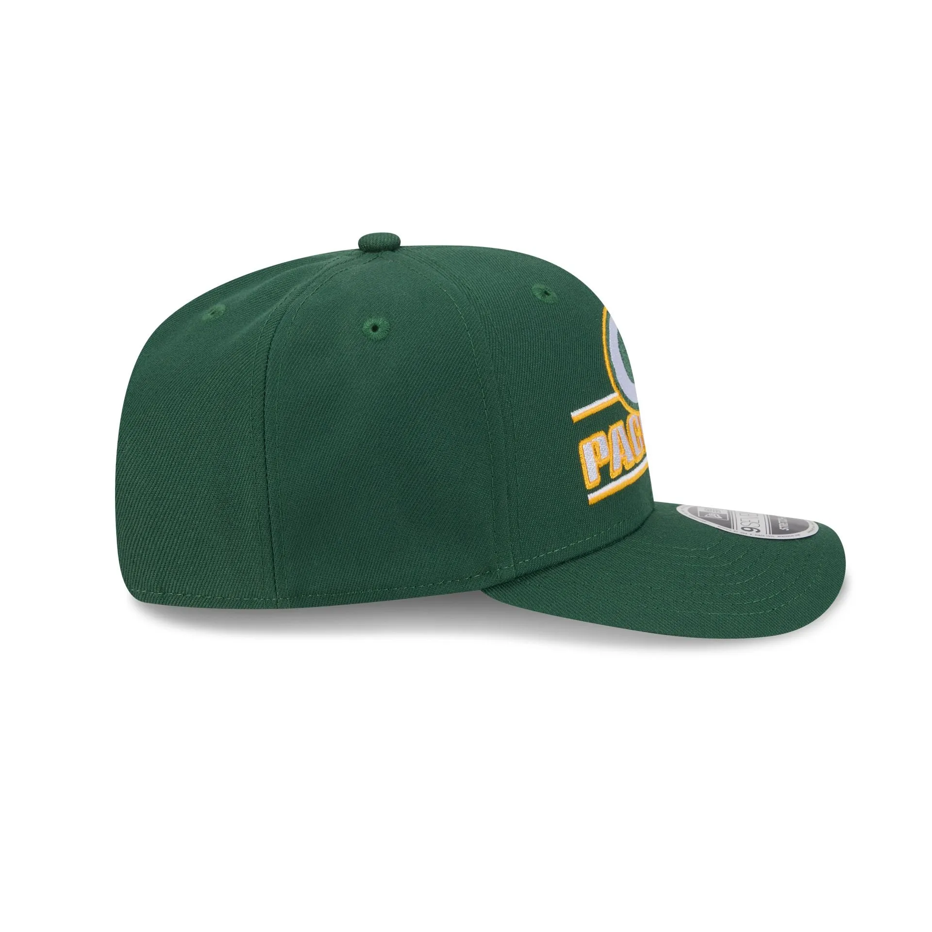 Green Bay Packers Stated 9SEVENTY Stretch-Snap Hat sold by New Era product image thumbnail 5