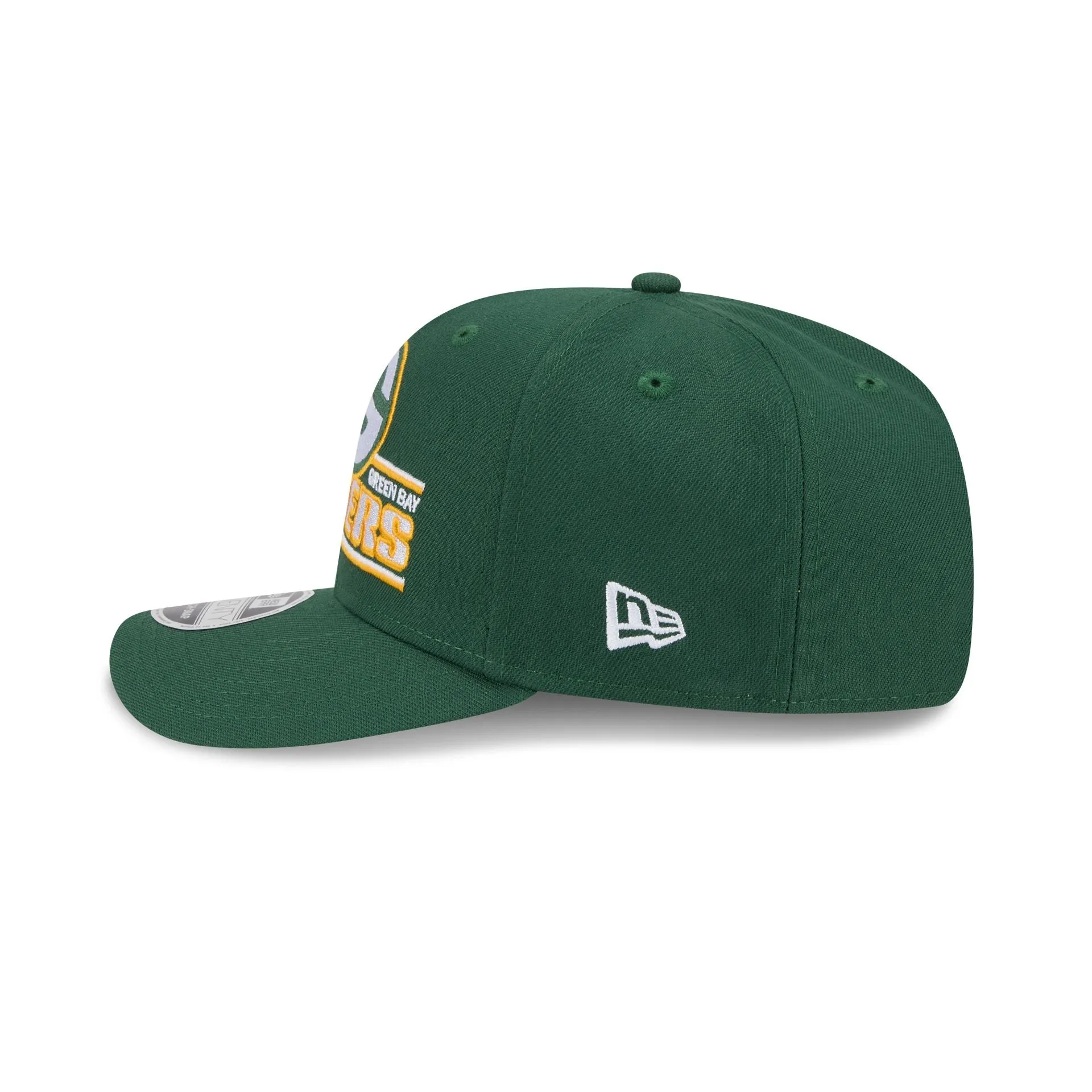 Green Bay Packers Stated 9SEVENTY Stretch-Snap Hat sold by New Era product image thumbnail 4
