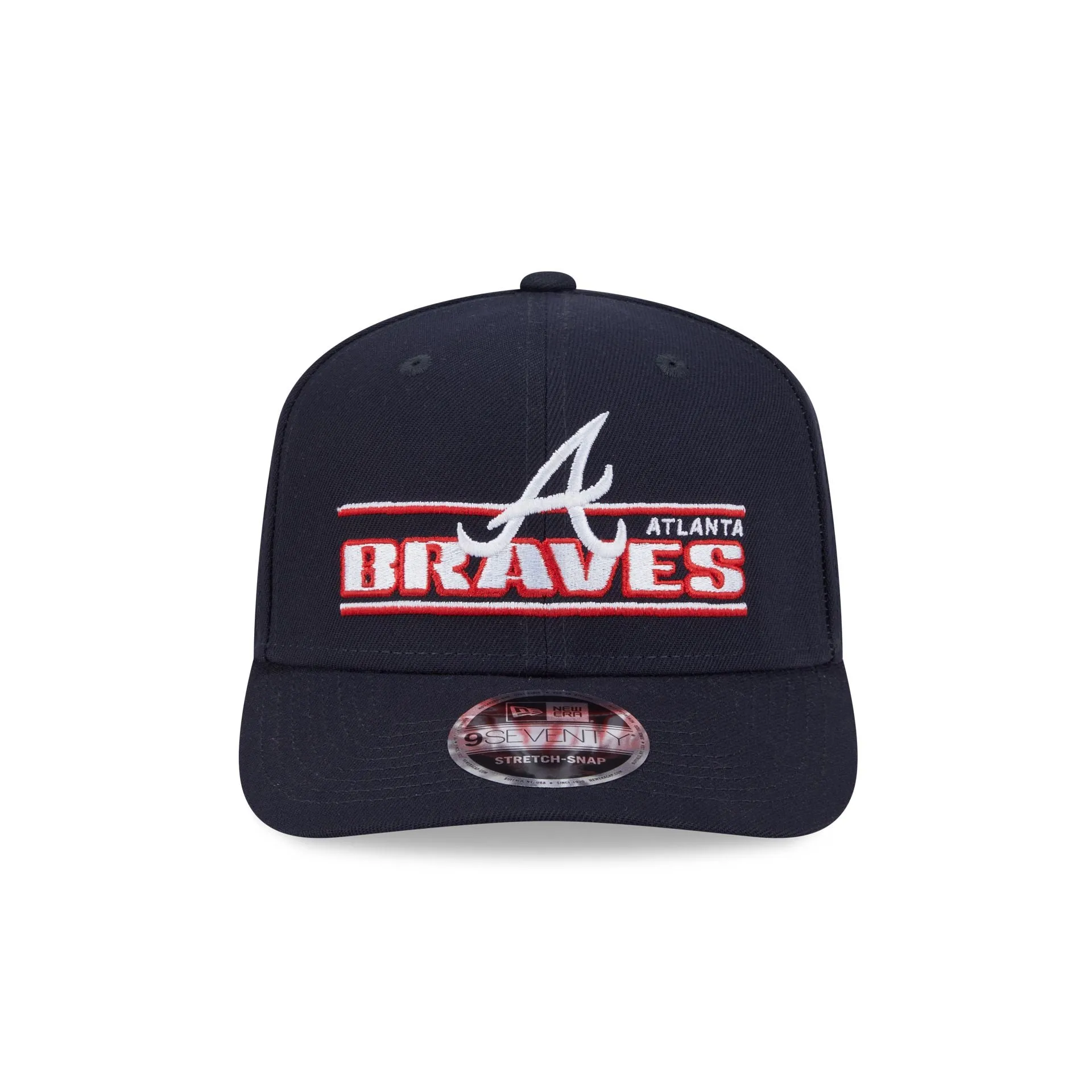 Atlanta Braves Stated 9SEVENTY Stretch-Snap Hat sold by New Era product image thumbnail 2