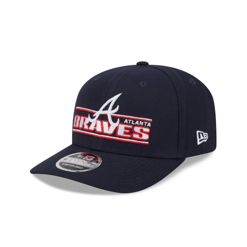 Atlanta Braves Stated 9SEVENTY Stretch-Snap Hat sold by New Era