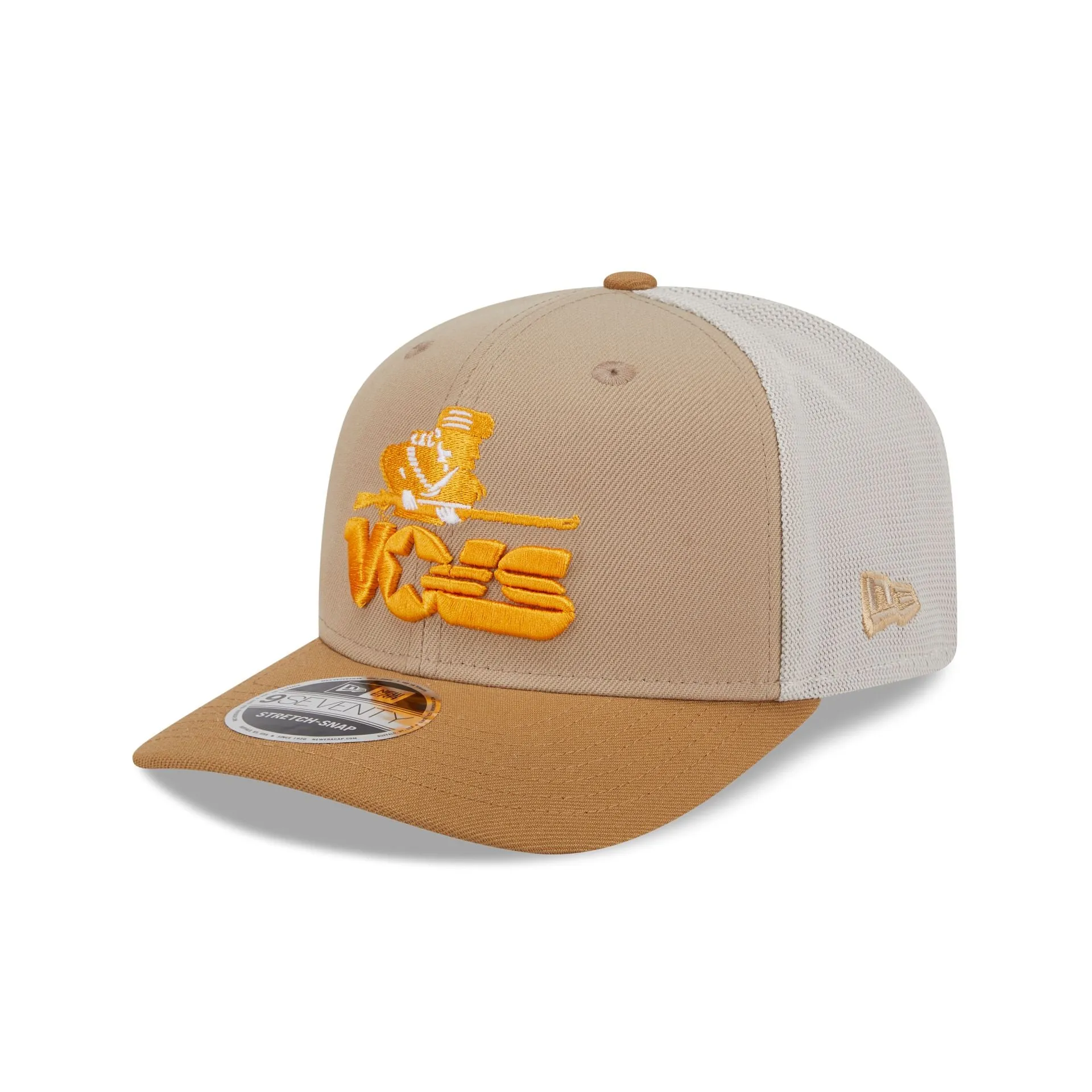 Tennessee Volunteers College Vault Stone 9SEVENTY Trucker Hat sold by New Era