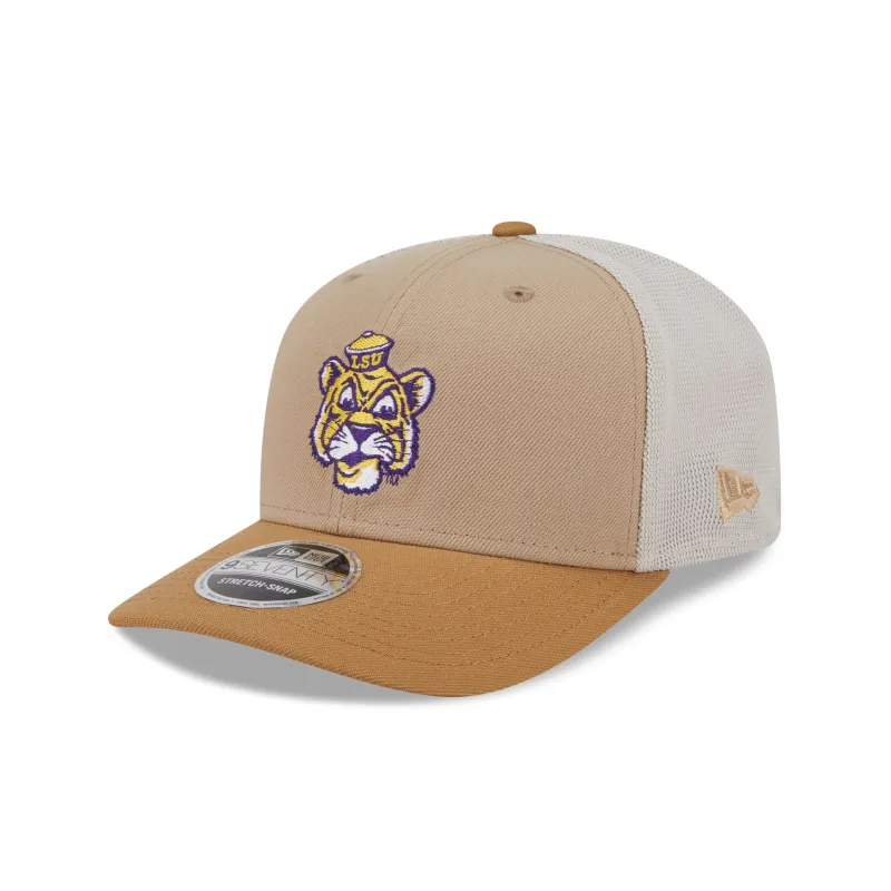 LSU Tigers College Vault Stone 9SEVENTY Trucker Hat sold by New Era