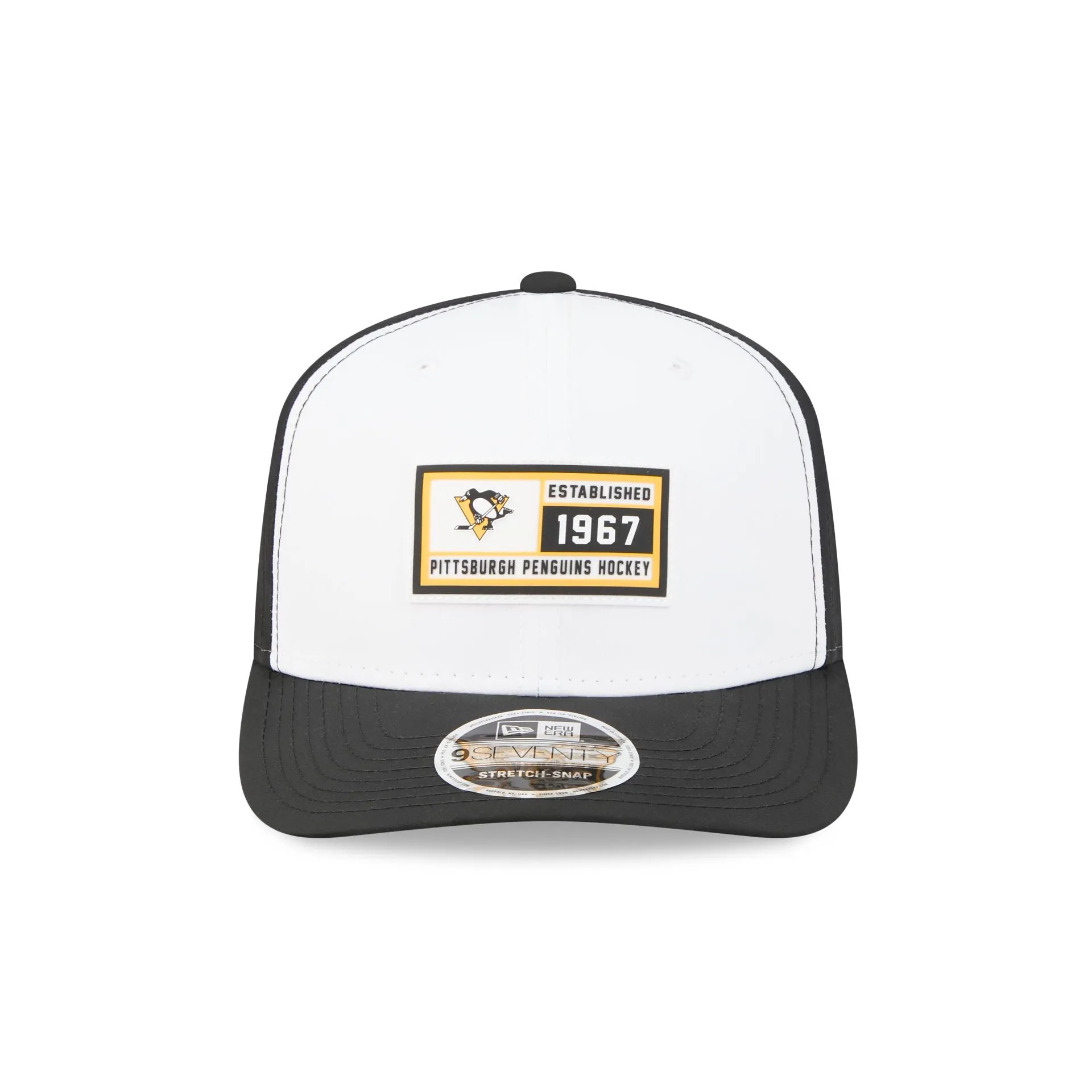 Pittsburgh Penguins Est. Patch 9SEVENTY Stretch-Snap Hat sold by New Era product image thumbnail 2