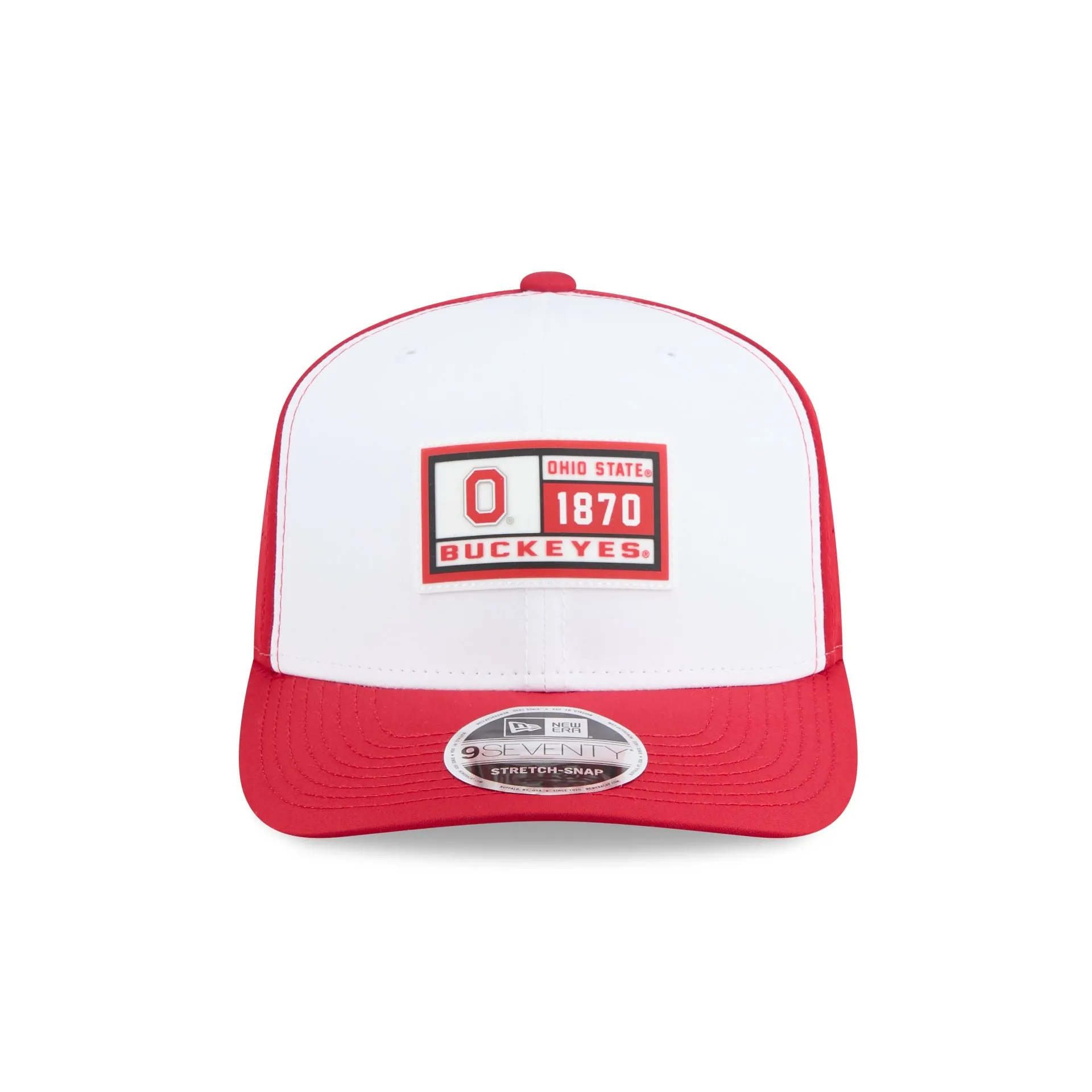 Ohio State Buckeyes Est. Patch 9SEVENTY Stretch-Snap Hat sold by New Era product image thumbnail 2