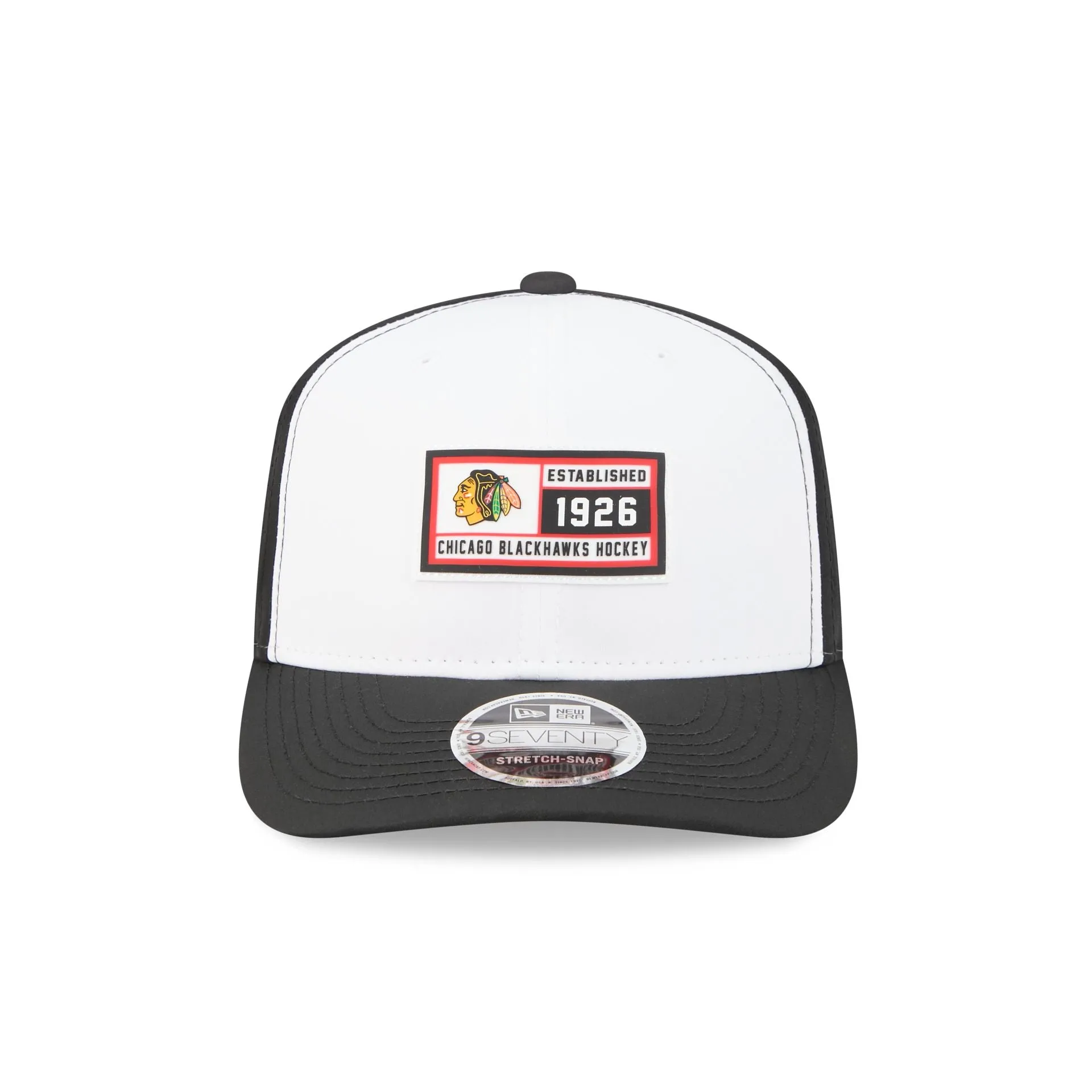Chicago Blackhawks Est. Patch 9SEVENTY Stretch-Snap Hat sold by New Era product image thumbnail 2