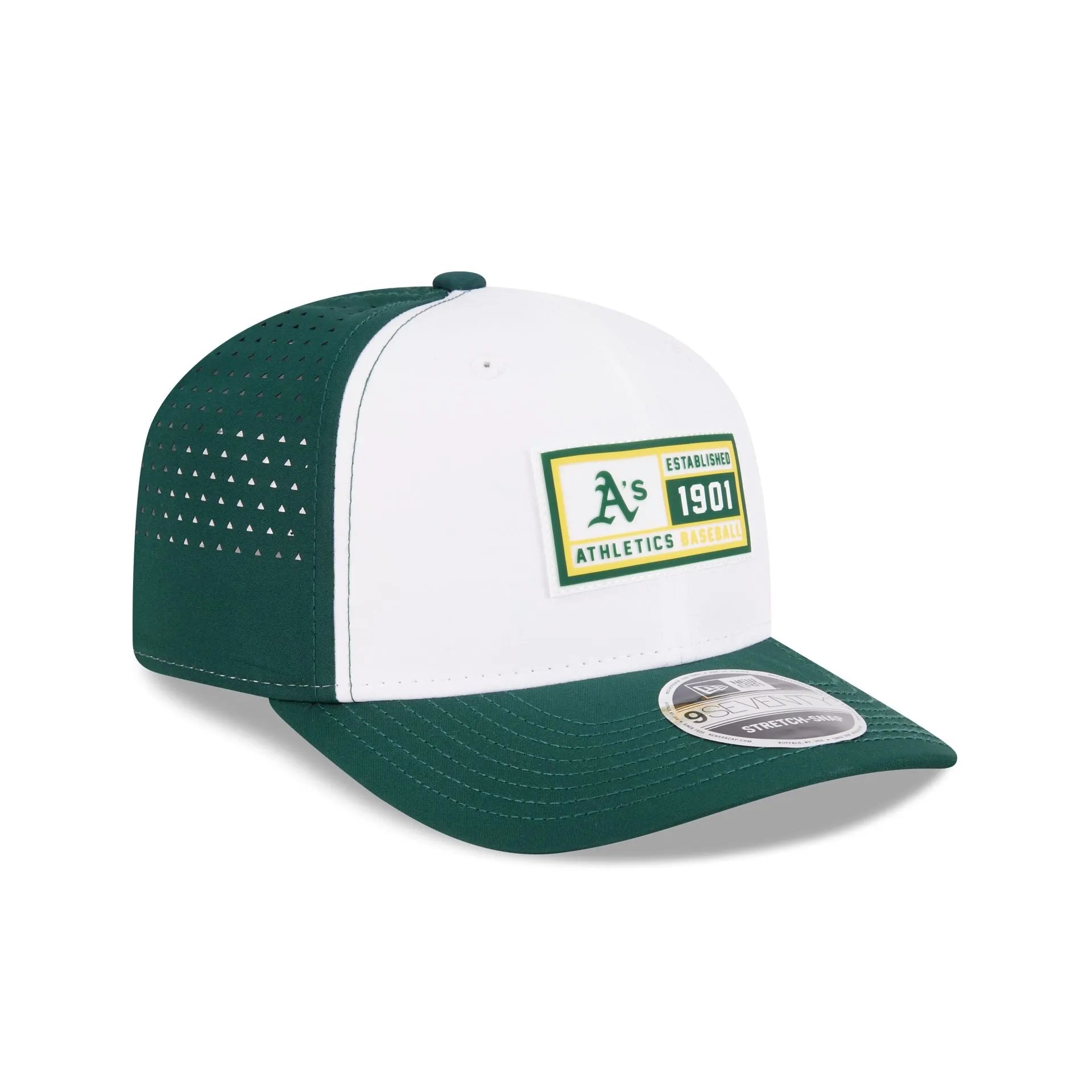 Athletics Est. Patch 9SEVENTY Stretch-Snap Hat sold by New Era product image thumbnail 3