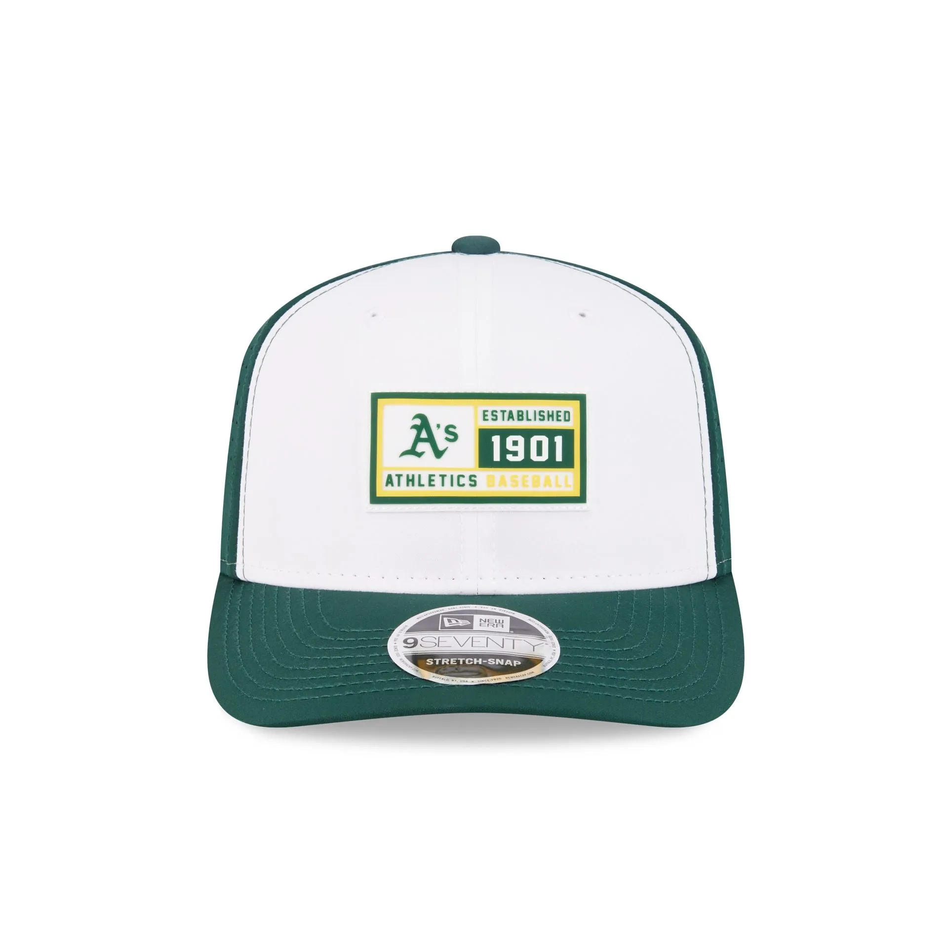 Athletics Est. Patch 9SEVENTY Stretch-Snap Hat sold by New Era product image thumbnail 2