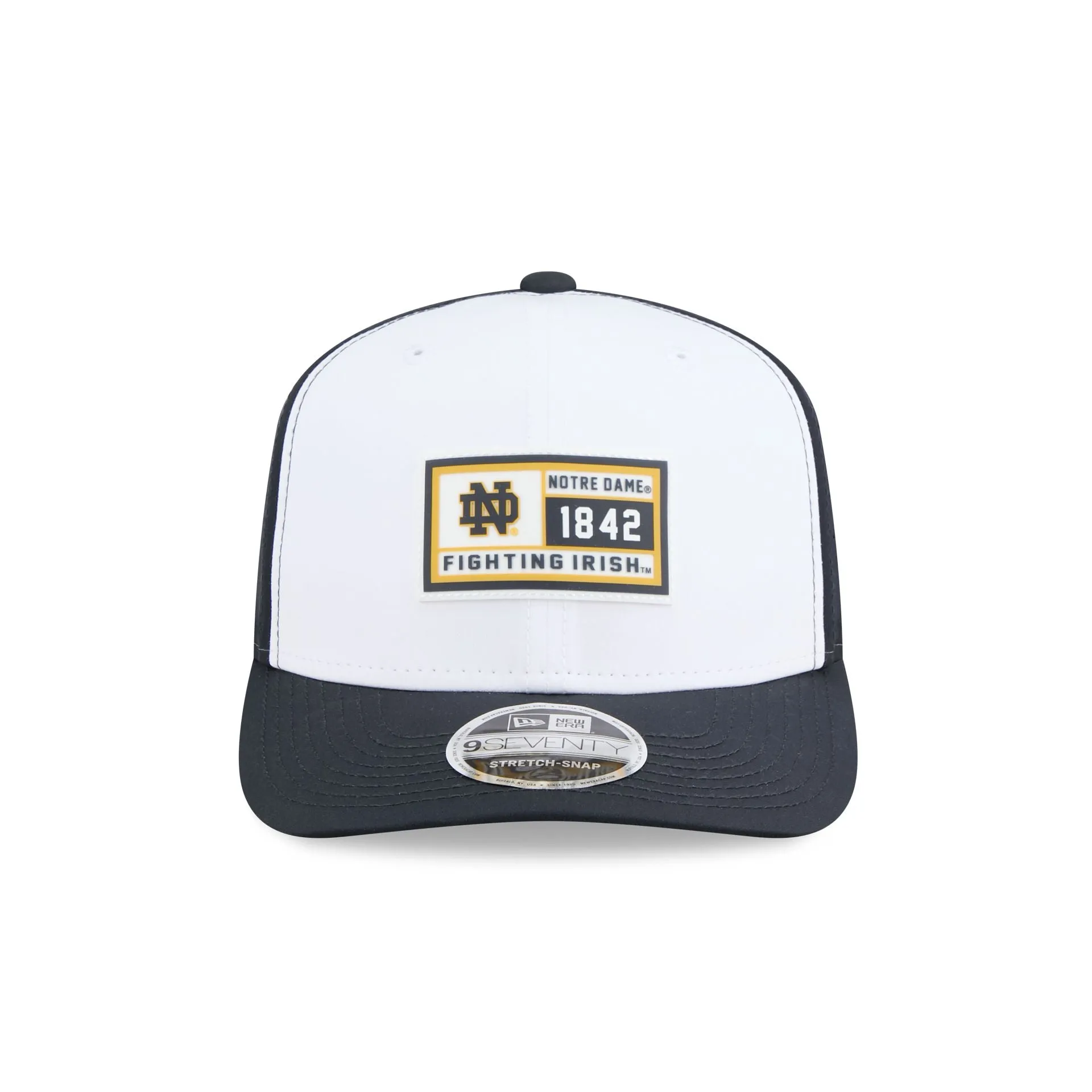 Notre Dame Fighting Irish Est. Patch 9SEVENTY Stretch-Snap Hat sold by New Era product image thumbnail 2