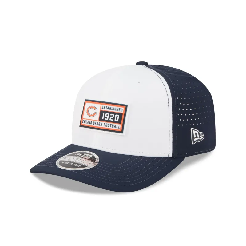 Chicago Bears Est. Patch 9SEVENTY Stretch-Snap Hat sold by New Era