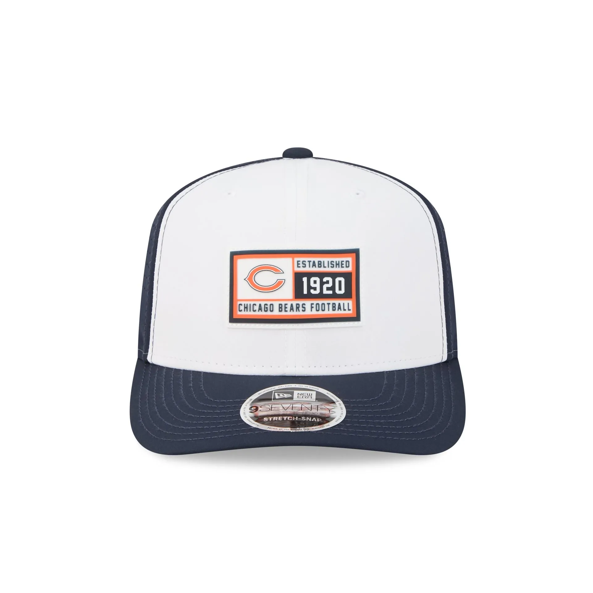 Chicago Bears Est. Patch 9SEVENTY Stretch-Snap Hat sold by New Era product image thumbnail 2