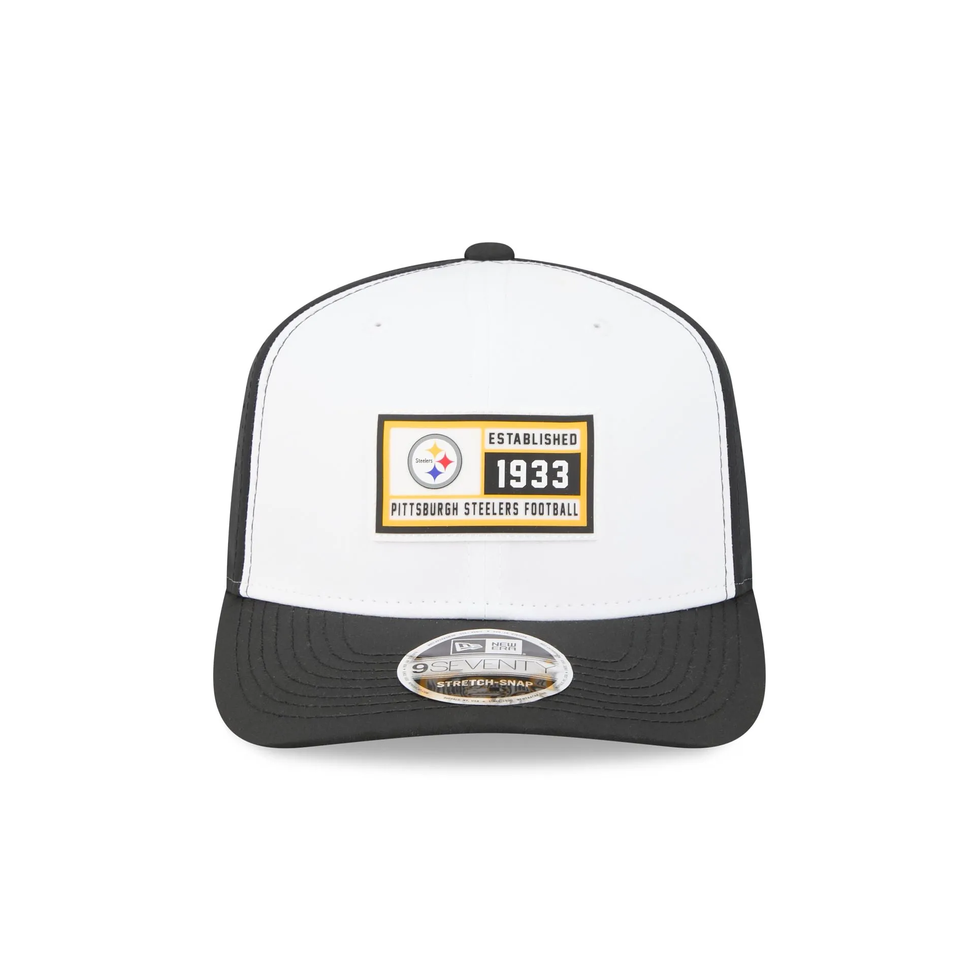 Pittsburgh Steelers Est. Patch 9SEVENTY Stretch-Snap Hat sold by New Era product image thumbnail 2