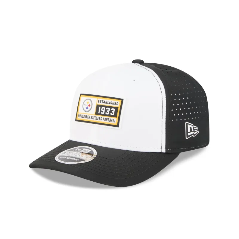 Pittsburgh Steelers Est. Patch 9SEVENTY Stretch-Snap Hat sold by New Era