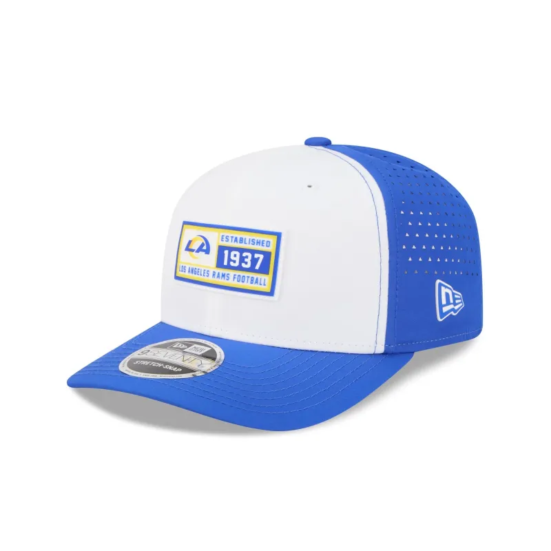 Los Angeles Rams Est. Patch 9SEVENTY Stretch-Snap Hat sold by New Era