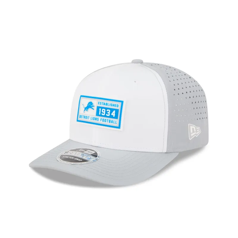 Detroit Lions Est. Patch 9SEVENTY Stretch-Snap Hat sold by New Era