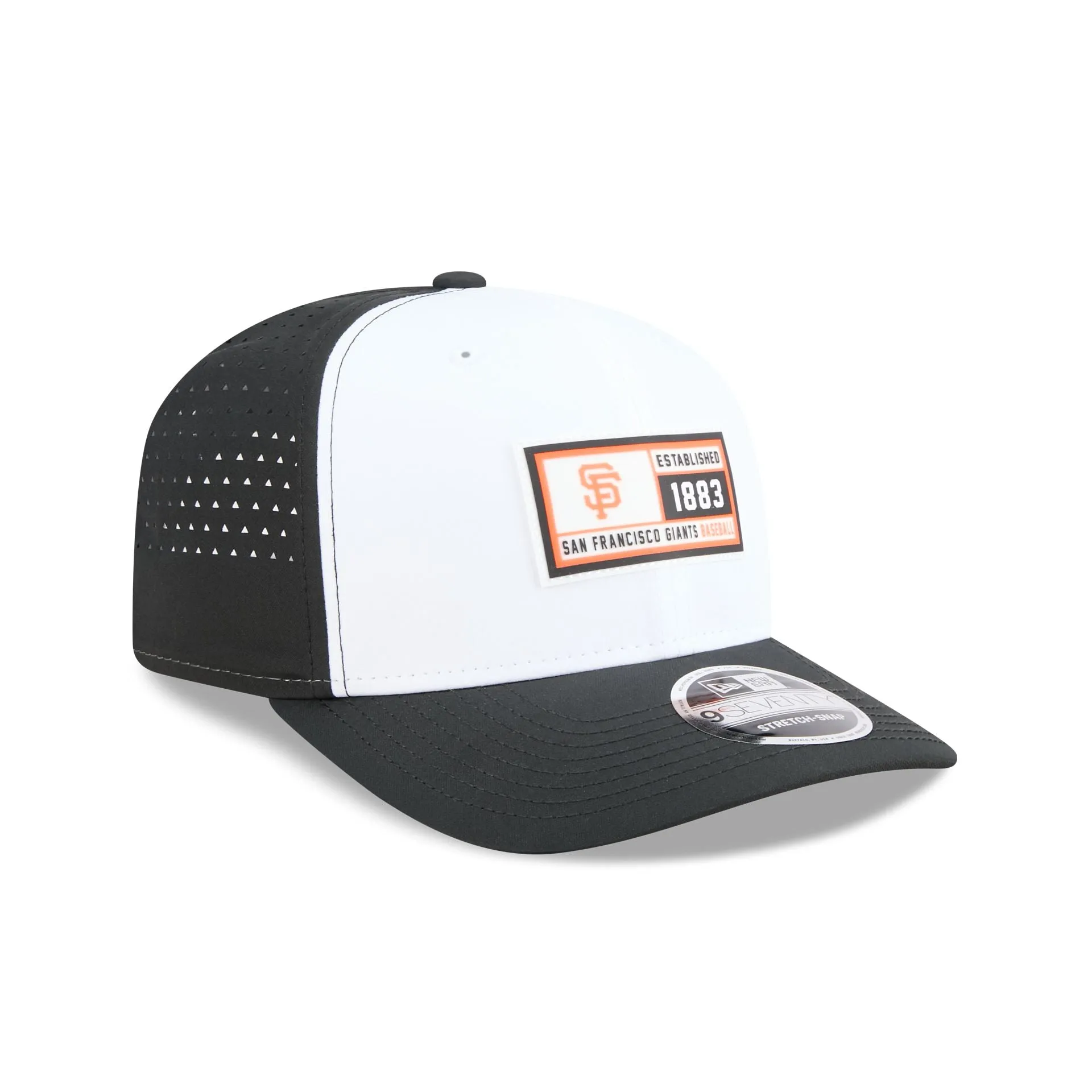 San Francisco Giants Est. Patch 9SEVENTY Stretch-Snap Hat sold by New Era product image thumbnail 3