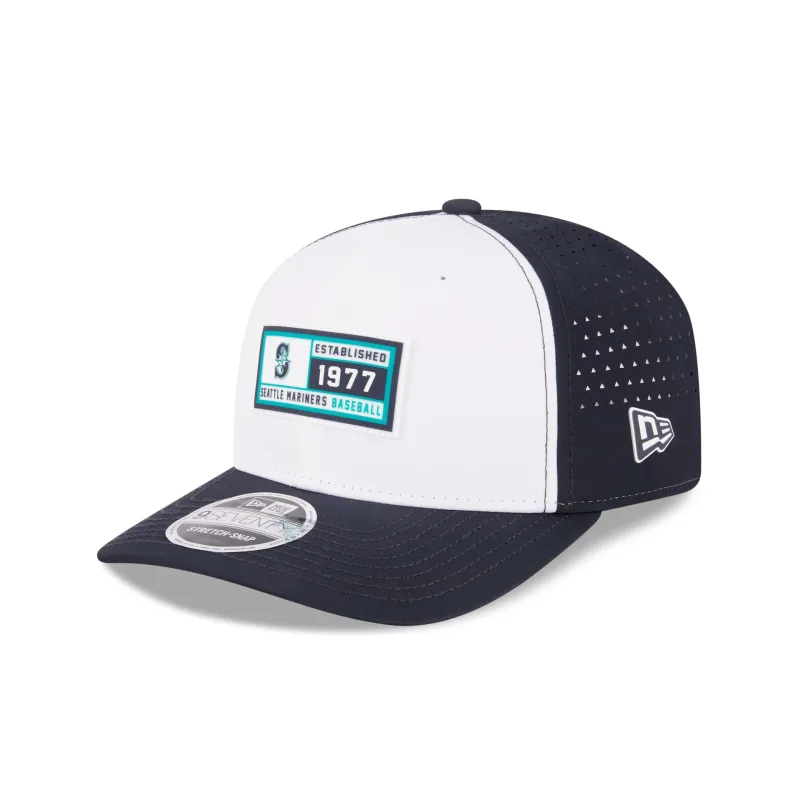 Seattle Mariners Est. Patch 9SEVENTY Stretch-Snap Hat sold by New Era
