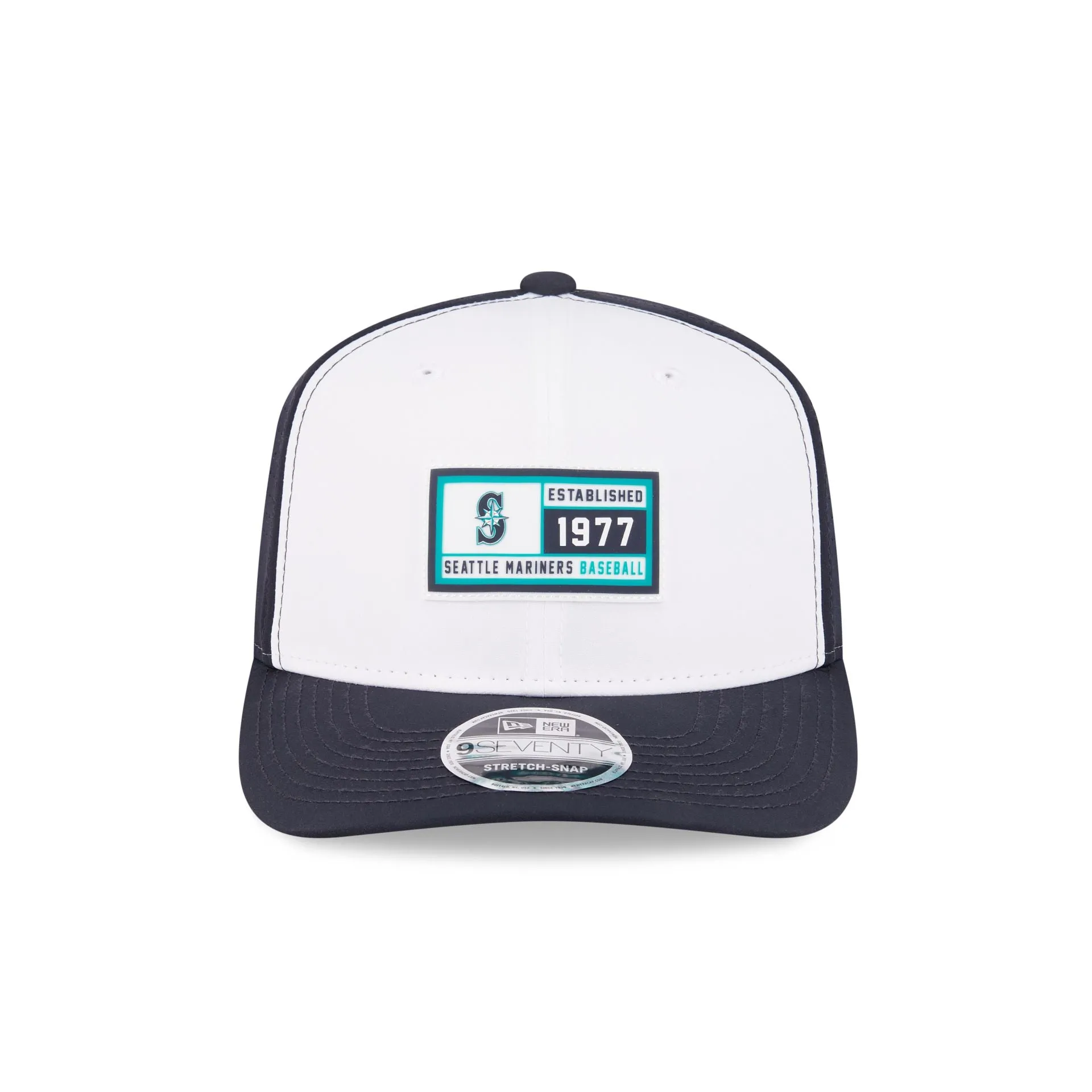 Seattle Mariners Est. Patch 9SEVENTY Stretch-Snap Hat sold by New Era product image thumbnail 2