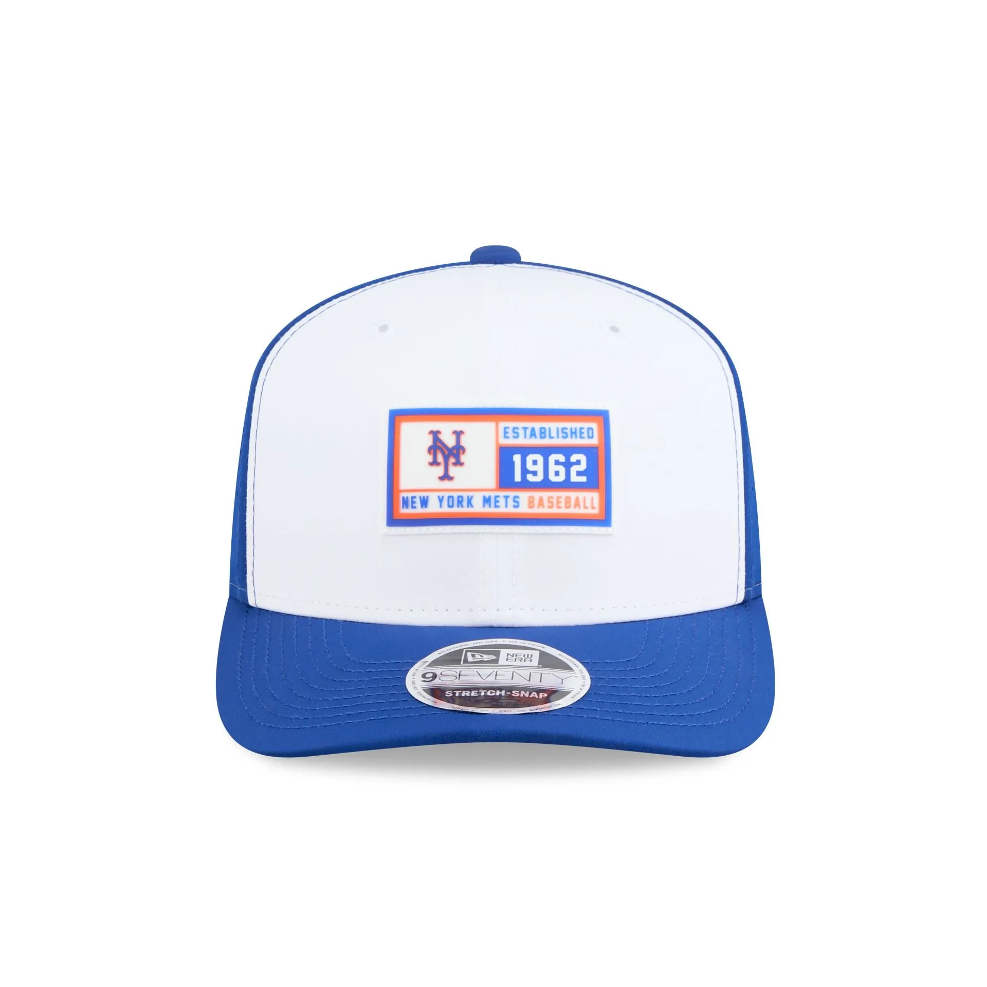 New York Mets Est. Patch 9SEVENTY Stretch-Snap Hat sold by New Era product image thumbnail 2