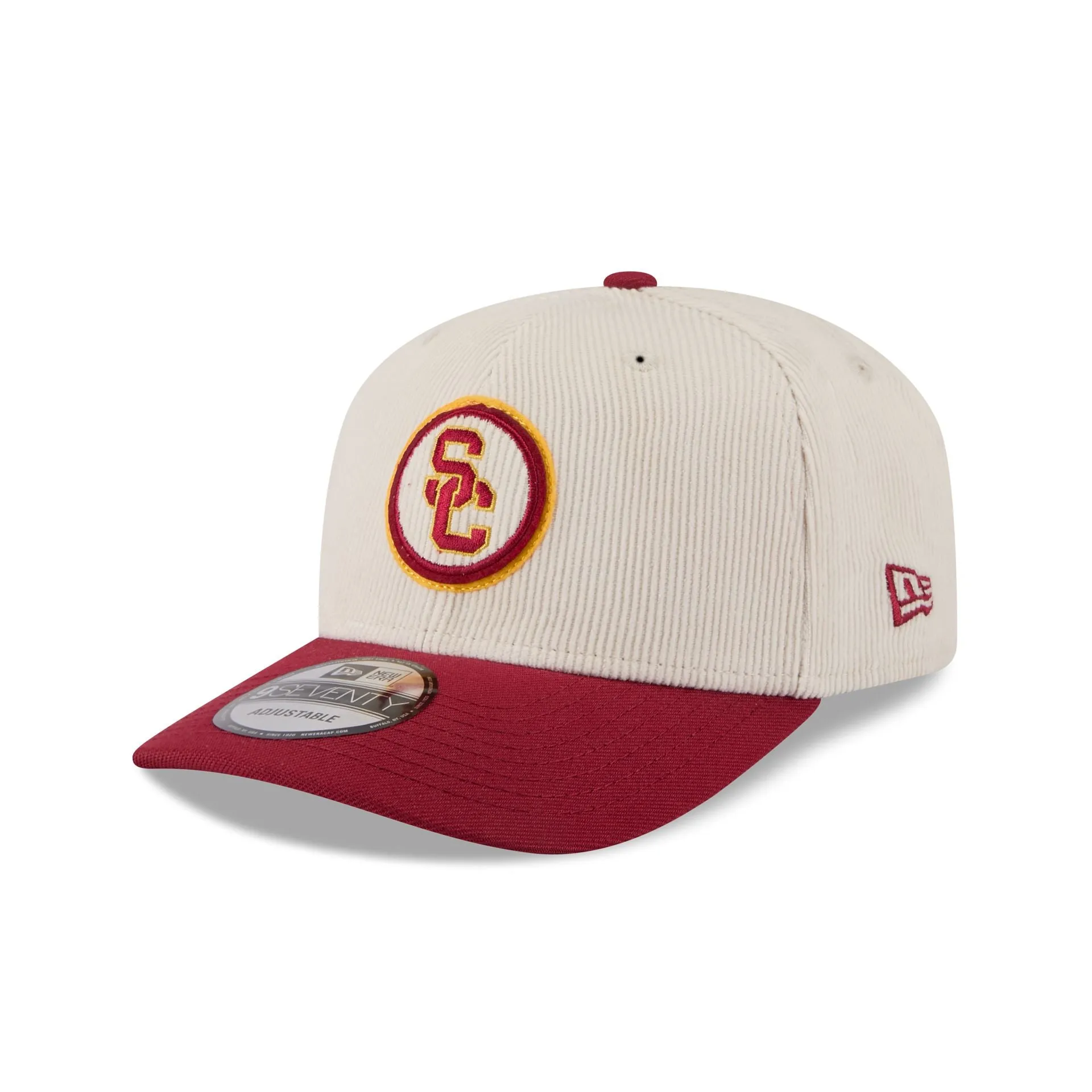USC Trojans Loyal Corduroy 9SEVENTY Stretch-Snap Hat sold by New Era product image thumbnail 3