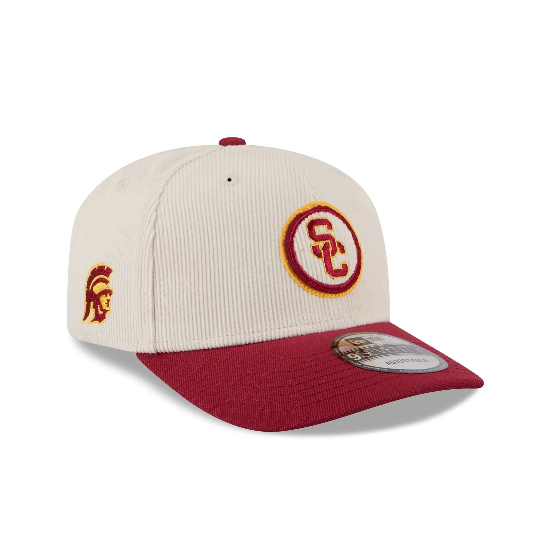 USC Trojans Loyal Corduroy 9SEVENTY Stretch-Snap Hat sold by New Era