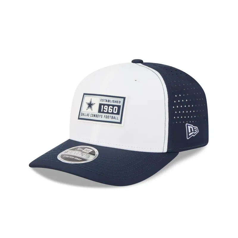 Dallas Cowboys Est. Patch 9SEVENTY Stretch-Snap Hat sold by New Era