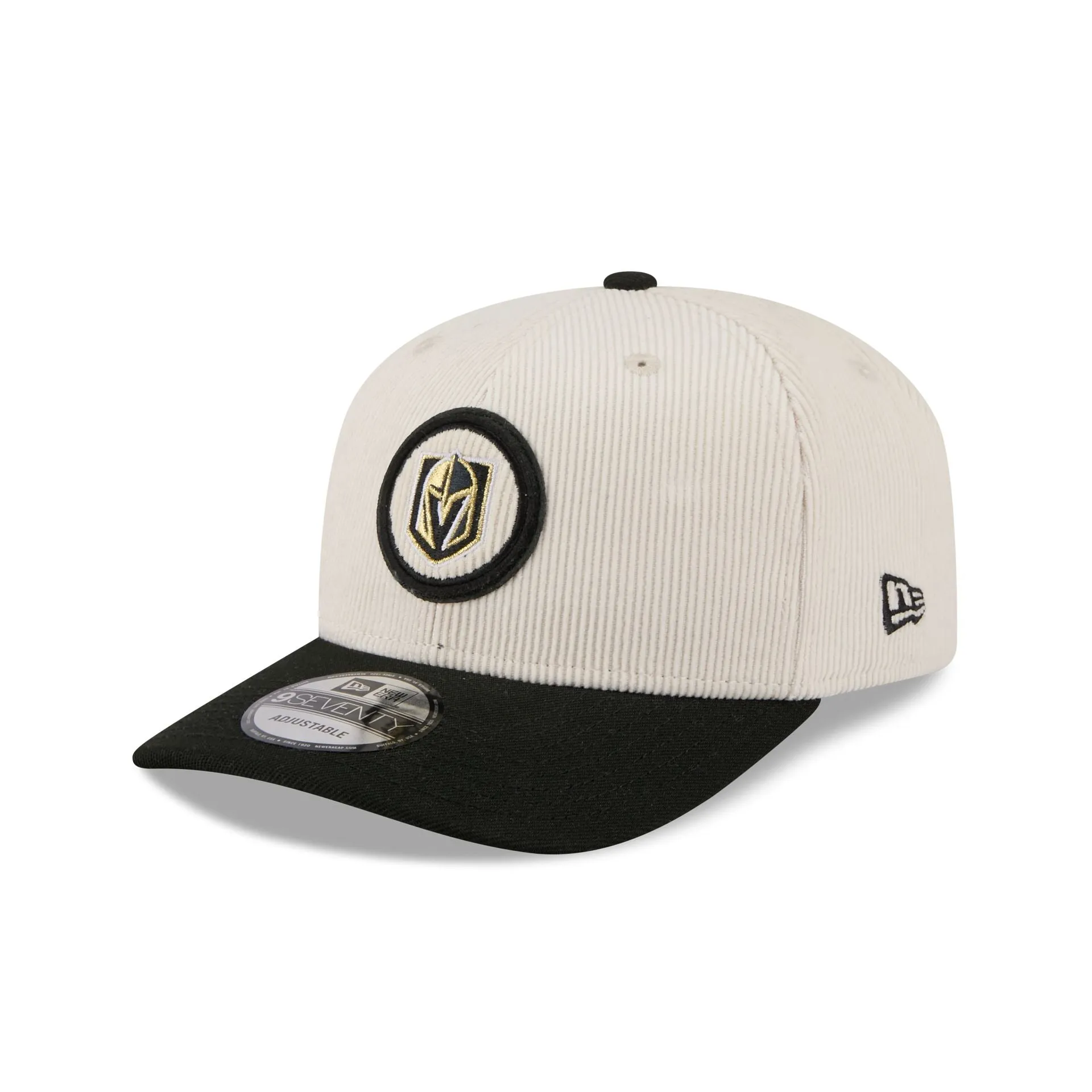 Vegas Golden Knights Loyal Corduroy 9SEVENTY Stretch-Snap Hat sold by New Era product image thumbnail 3