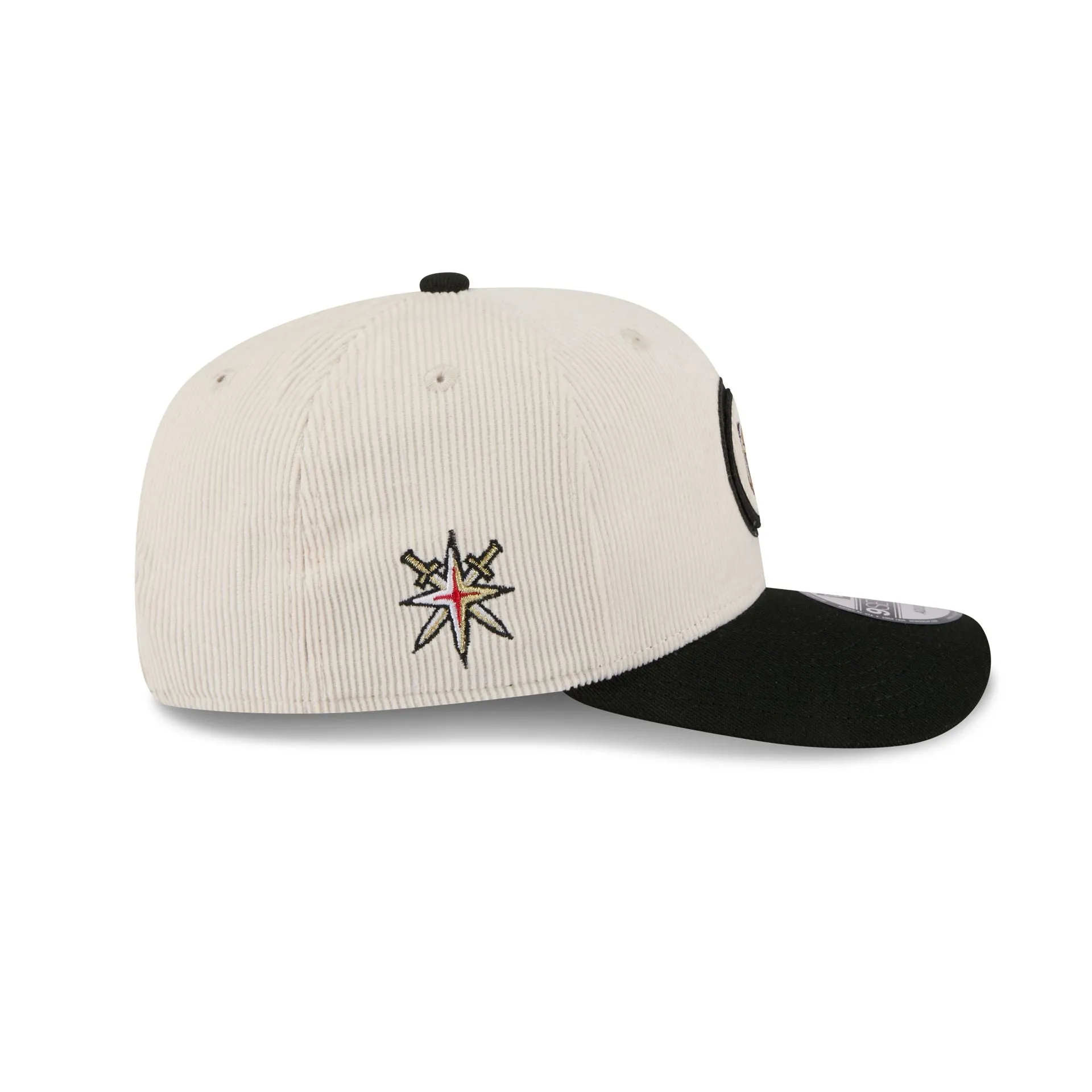 Vegas Golden Knights Loyal Corduroy 9SEVENTY Stretch-Snap Hat sold by New Era product image thumbnail 4