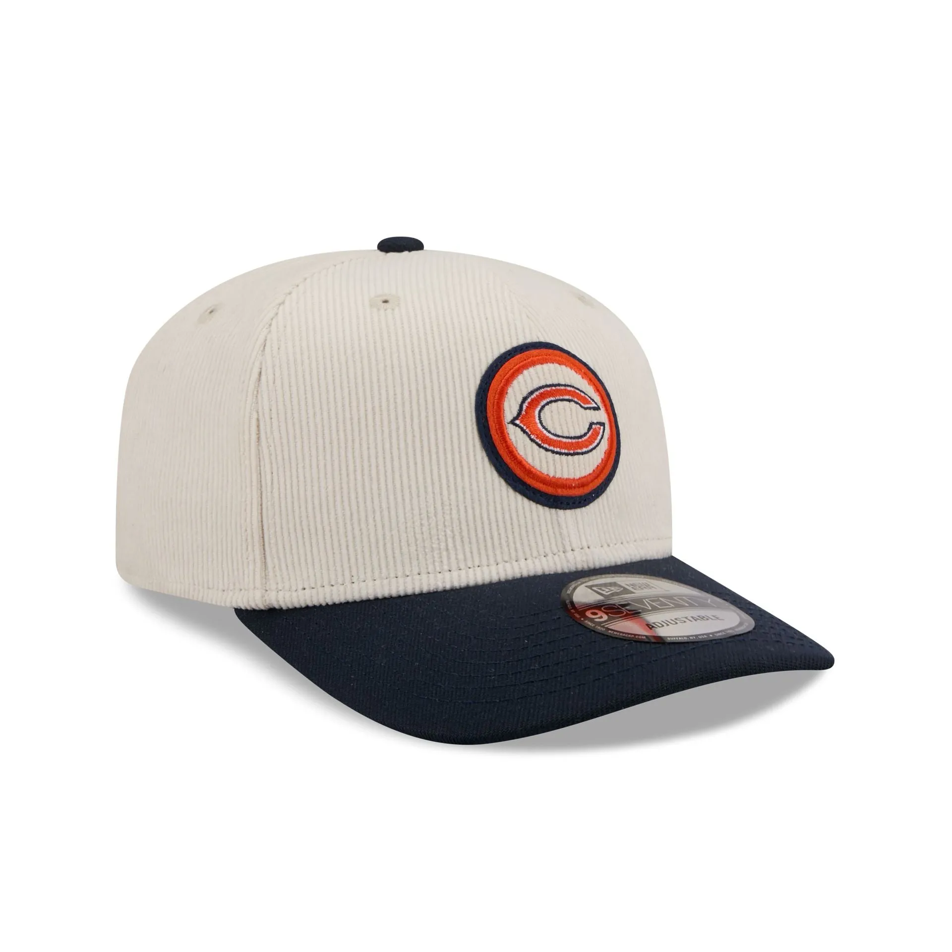 Chicago Bears Loyal Corduroy 9SEVENTY Stretch-Snap Hat sold by New Era product image thumbnail 3