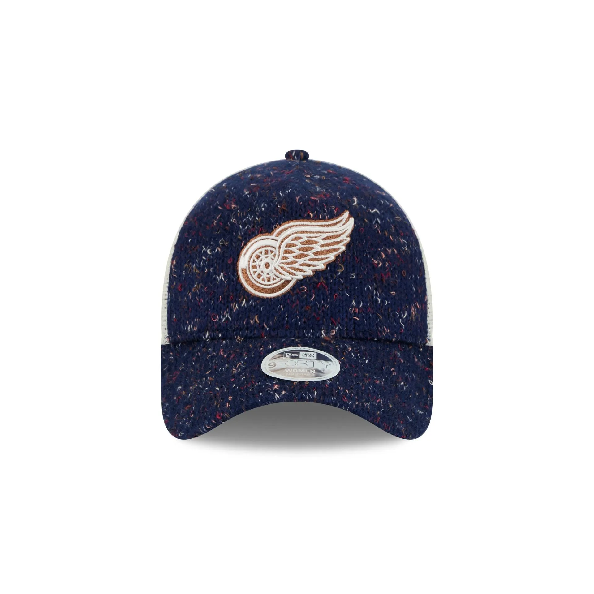 Detroit Red Wings Knit Women's 9FORTY A-Frame Trucker Hat sold by New Era product image thumbnail 2