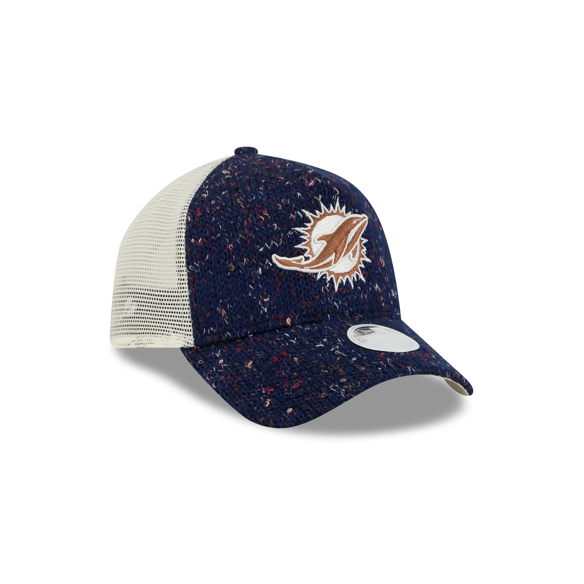 Miami Dolphins Knit Women's 9FORTY A-Frame Trucker Hat sold by New Era product image thumbnail 3