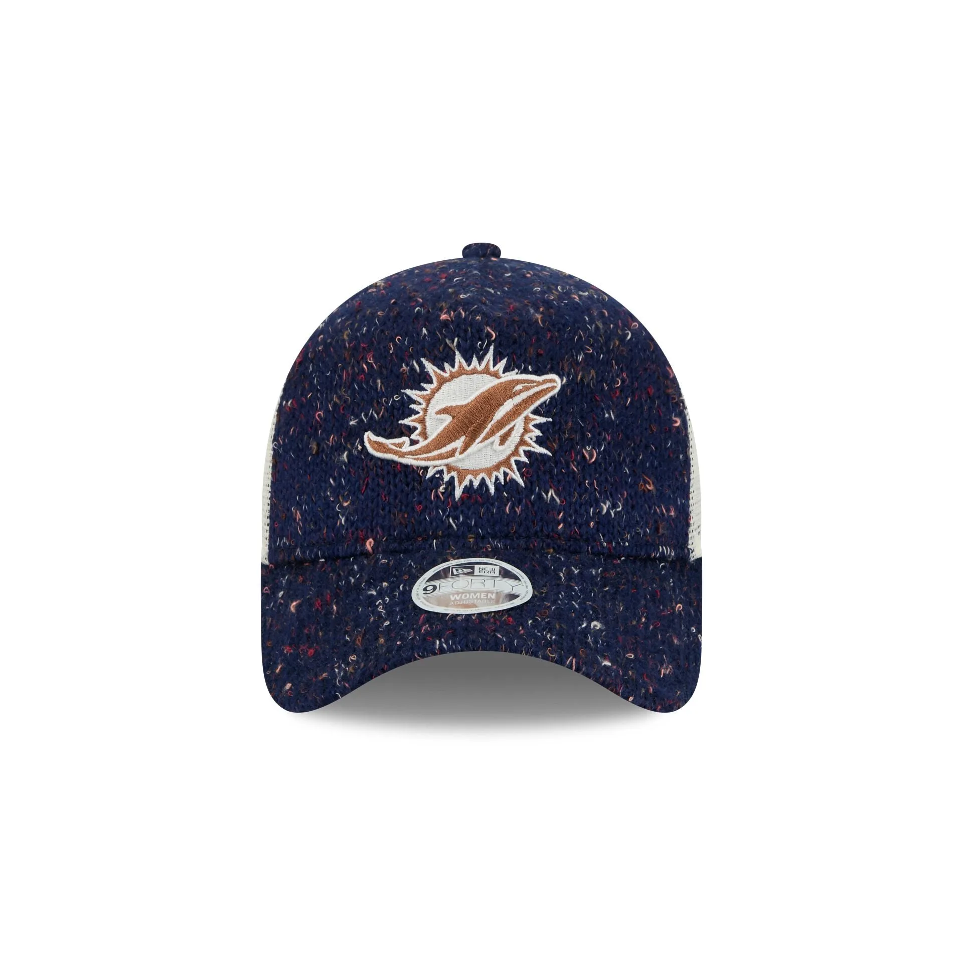 Miami Dolphins Knit Women's 9FORTY A-Frame Trucker Hat sold by New Era product image thumbnail 2