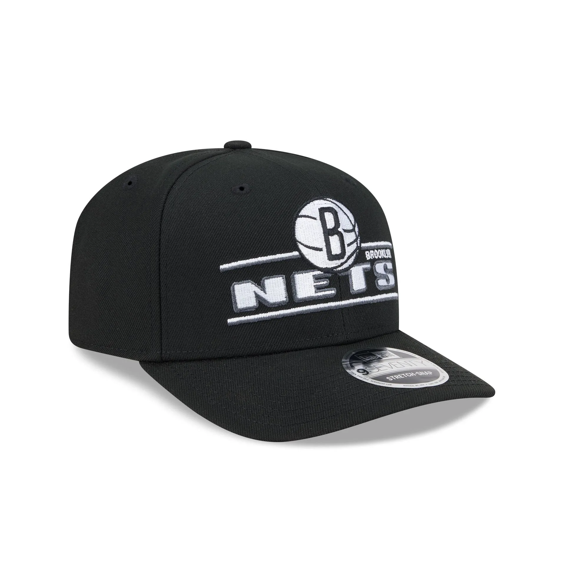 Brooklyn Nets Stated 9SEVENTY Stretch-Snap Hat sold by New Era product image thumbnail 3