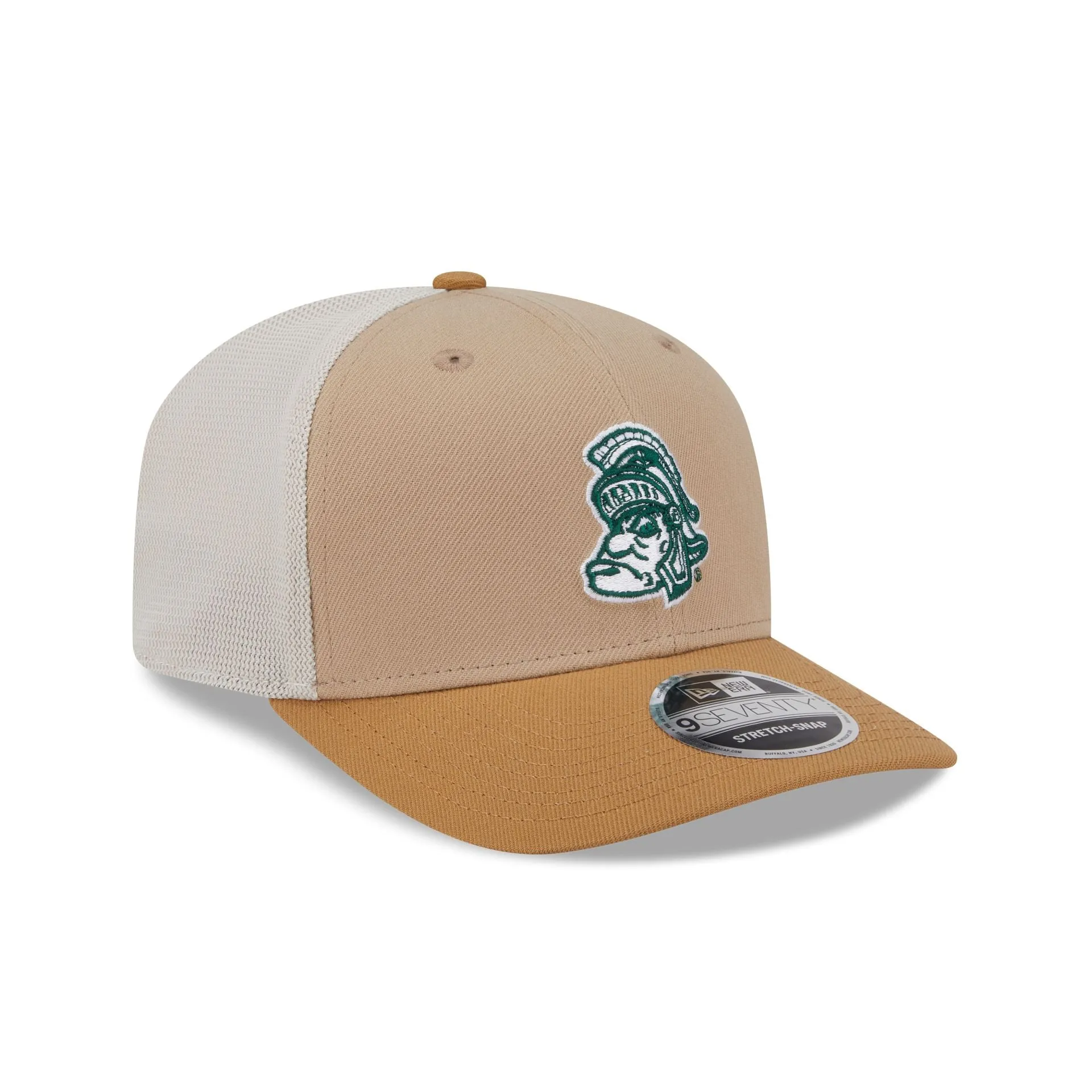 Michigan State Spartans College Vault Stone 9SEVENTY Trucker Hat sold by New Era product image thumbnail 3