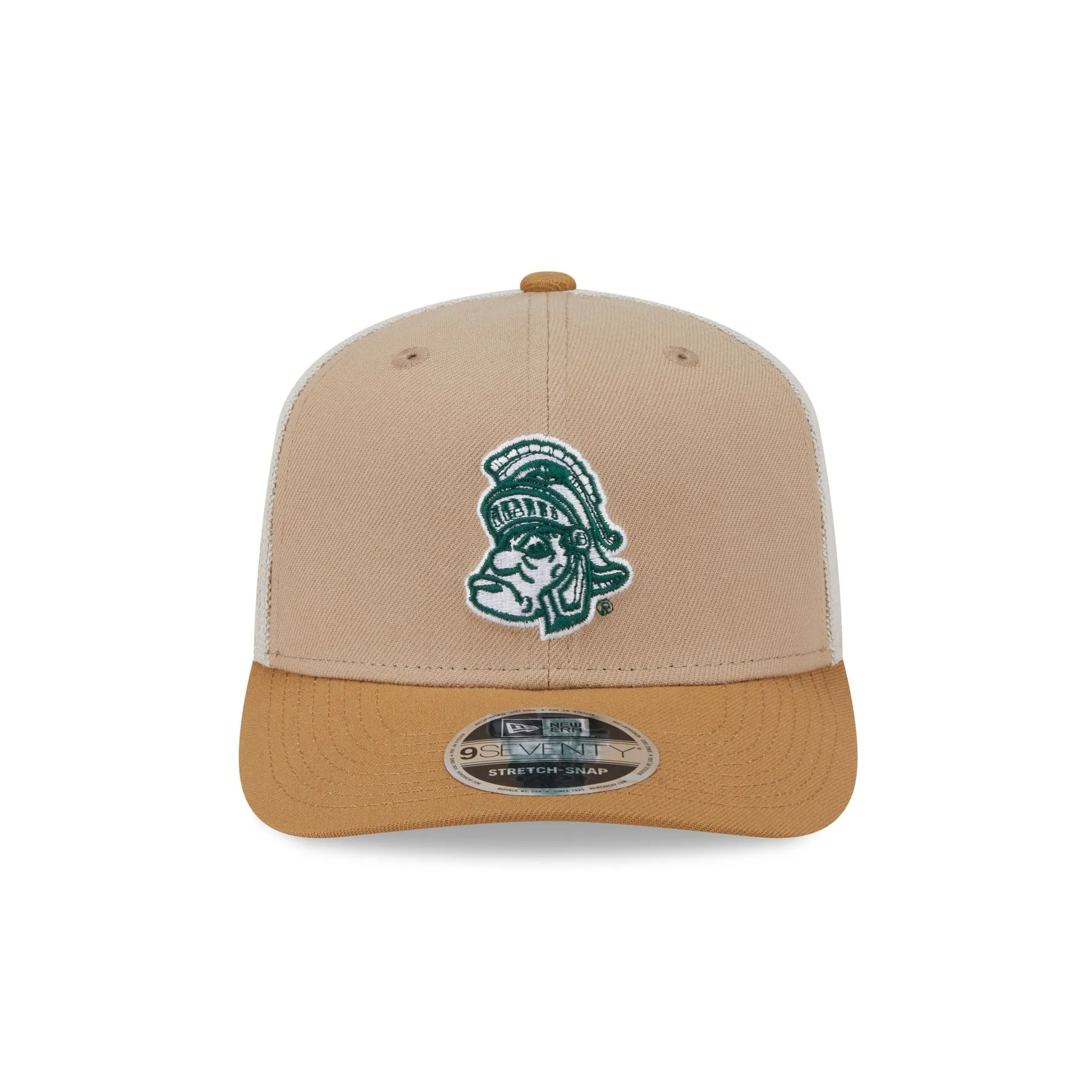 Michigan State Spartans College Vault Stone 9SEVENTY Trucker Hat sold by New Era product image thumbnail 2
