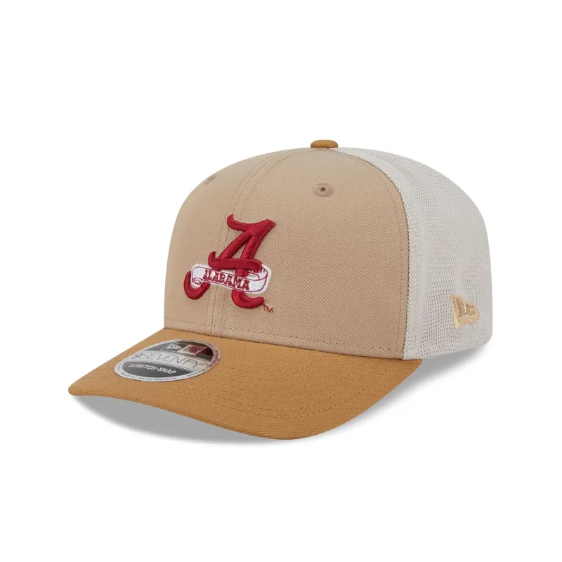 Alabama Crimson Tide College Vault Stone 9SEVENTY Trucker Hat sold by New Era