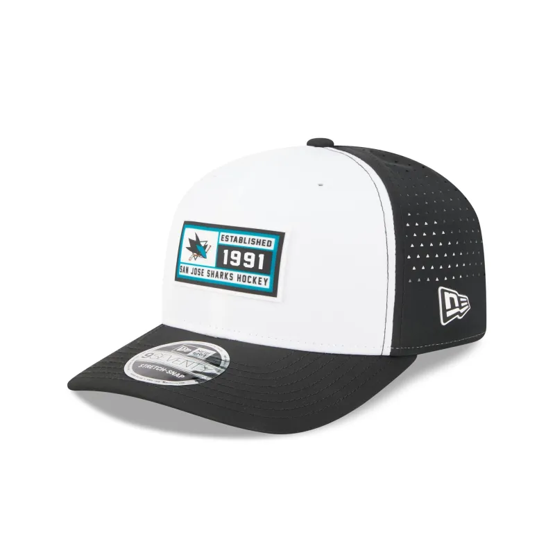 San Jose Sharks Est. Patch 9SEVENTY Stretch-Snap Hat sold by New Era