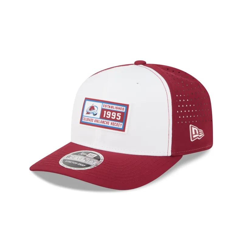 Colorado Avalanche Est. Patch 9SEVENTY Stretch-Snap Hat sold by New Era