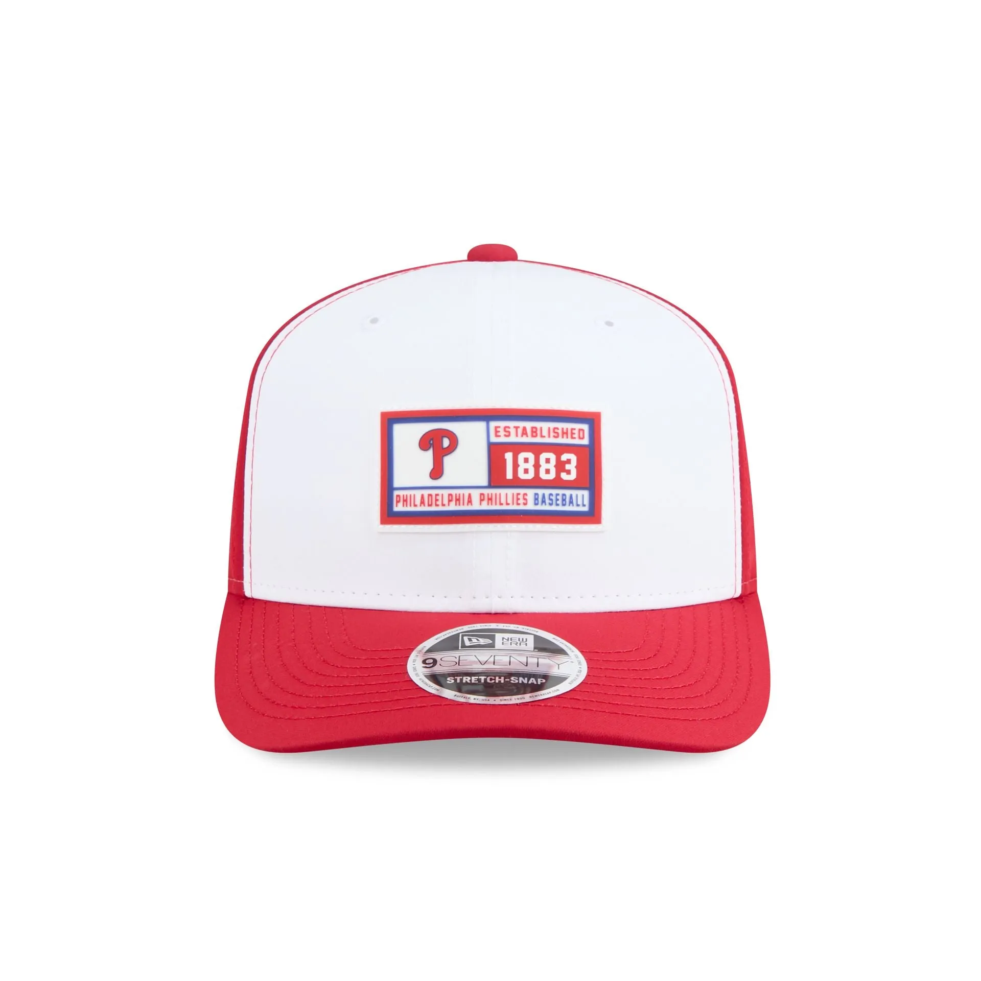 Philadelphia Phillies Est. Patch 9SEVENTY Stretch-Snap Hat sold by New Era product image thumbnail 2