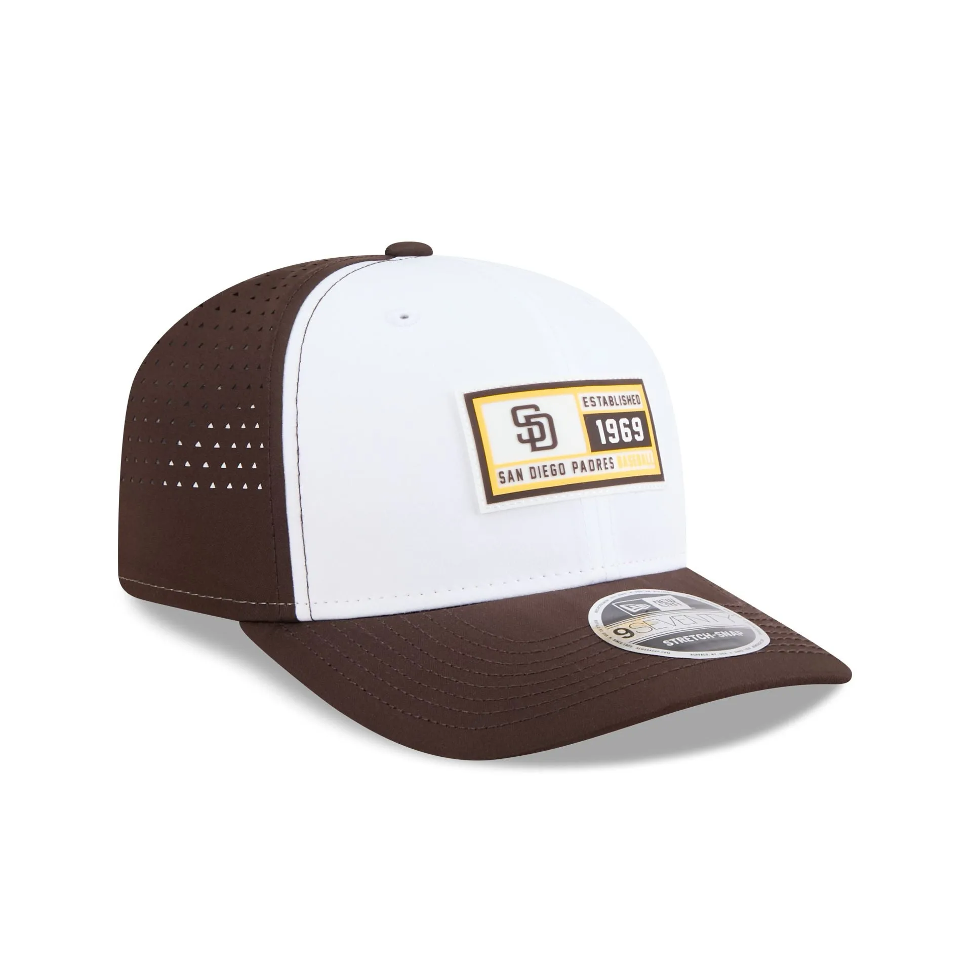 San Diego Padres Est. Patch 9SEVENTY Stretch-Snap Hat sold by New Era product image thumbnail 3
