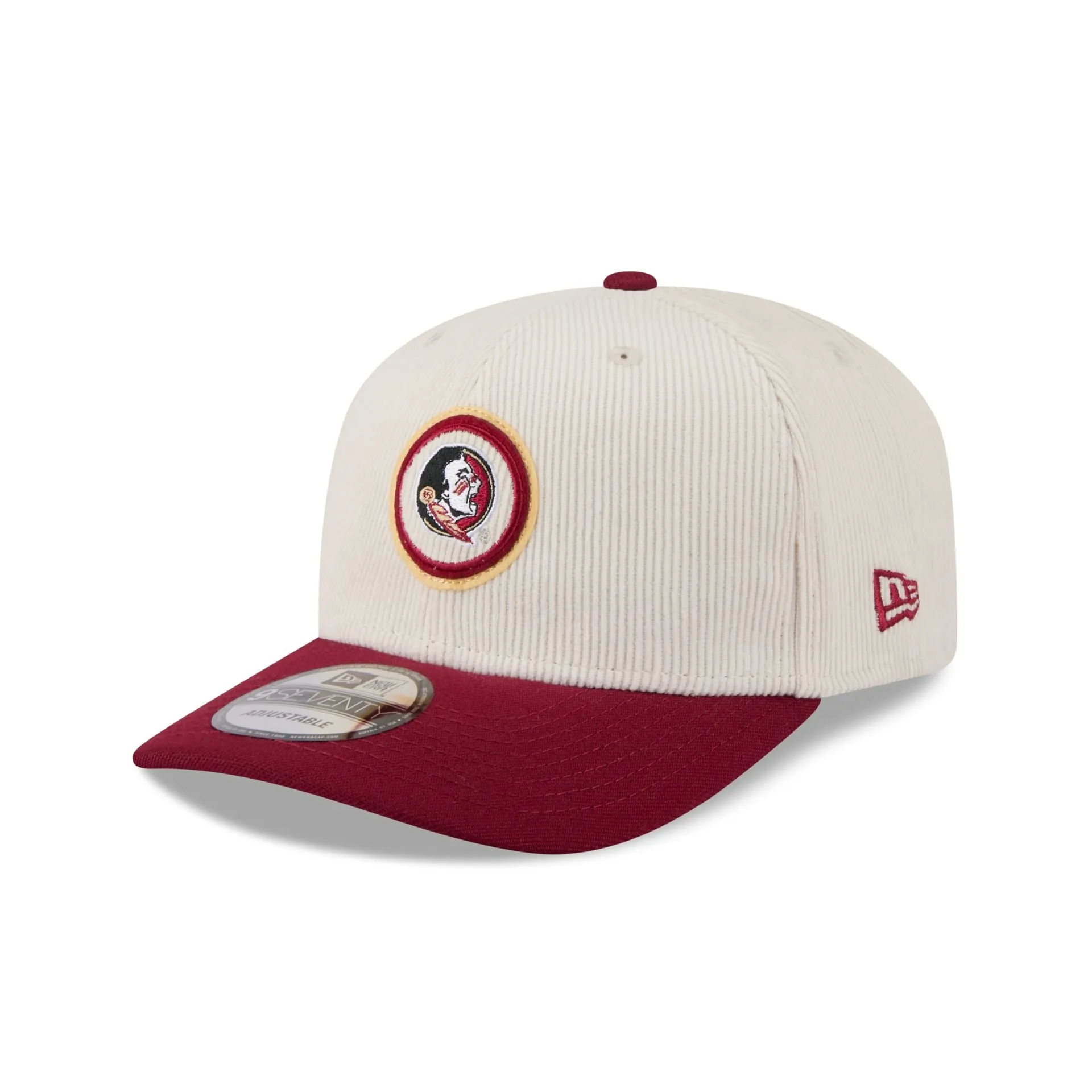 Florida State Seminoles Loyal Corduroy 9SEVENTY Stretch-Snap Hat sold by New Era product image thumbnail 3
