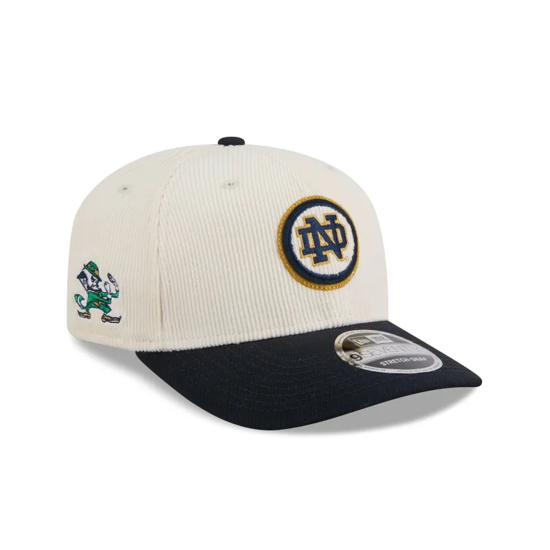 Notre Dame Fighting Irish Loyal Corduroy 9SEVENTY Stretch-Snap Hat sold by New Era