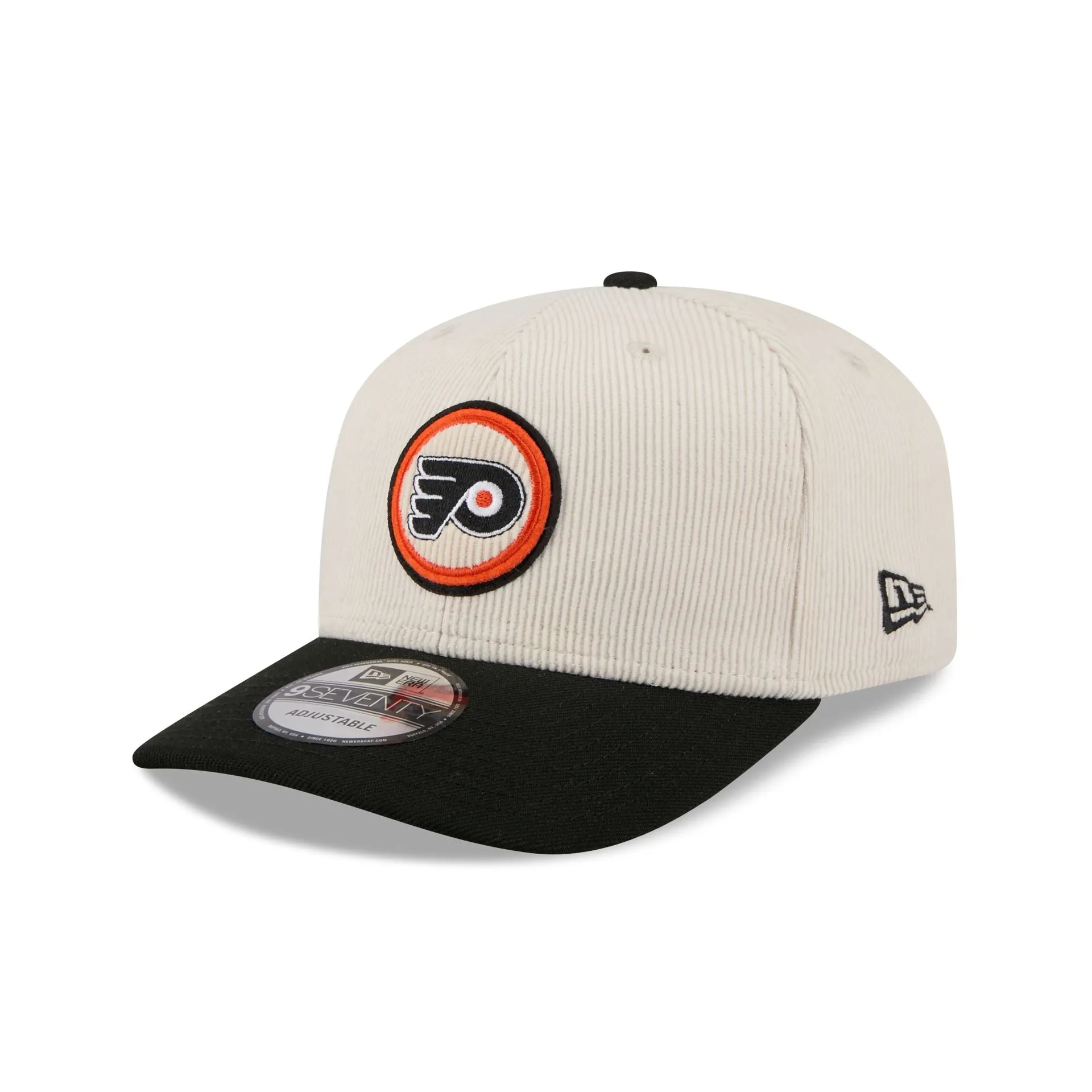Philadelphia Flyers Loyal Corduroy 9SEVENTY Stretch-Snap Hat sold by New Era