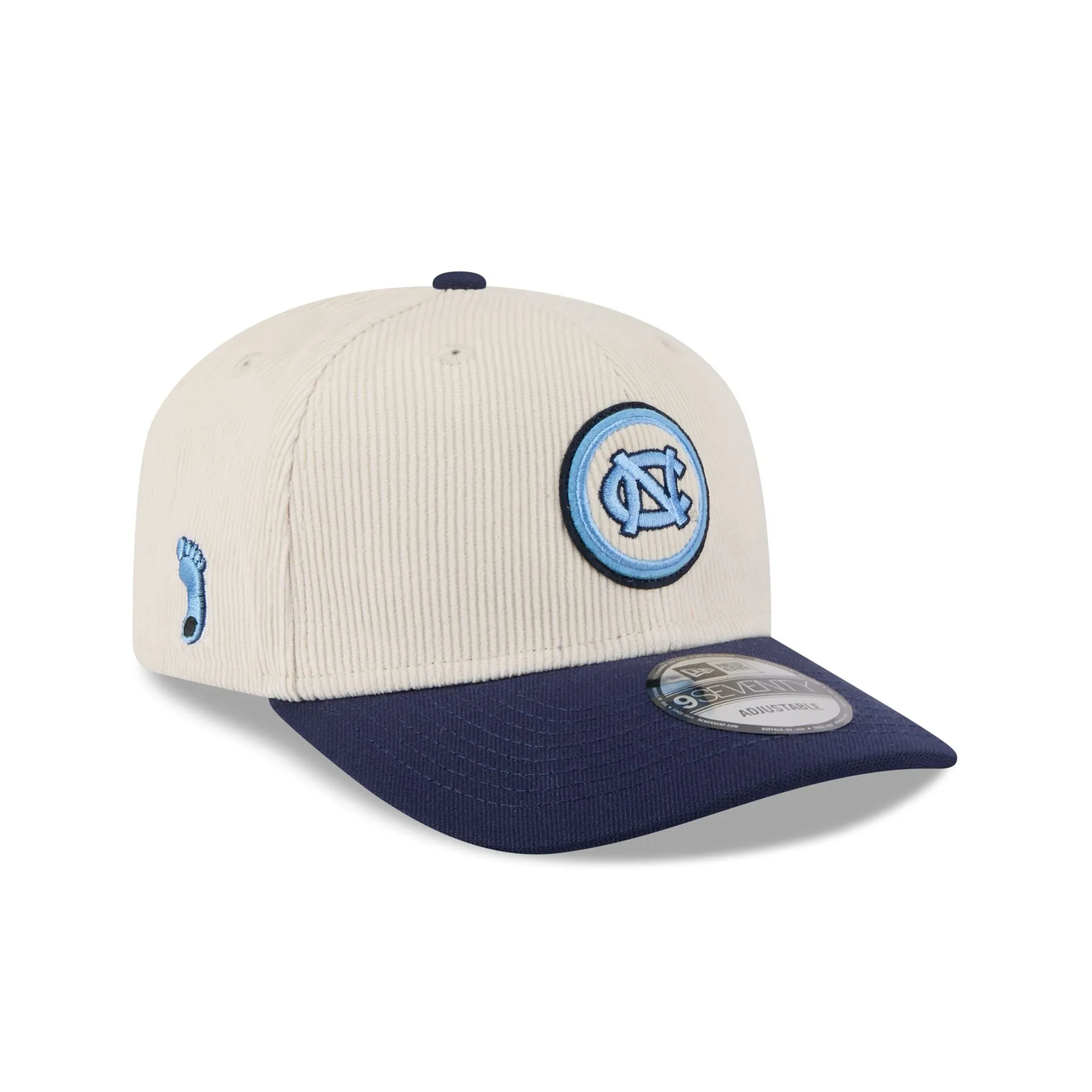 North Carolina Tar Heels Loyal Corduroy 9SEVENTY Stretch-Snap Hat sold by New Era