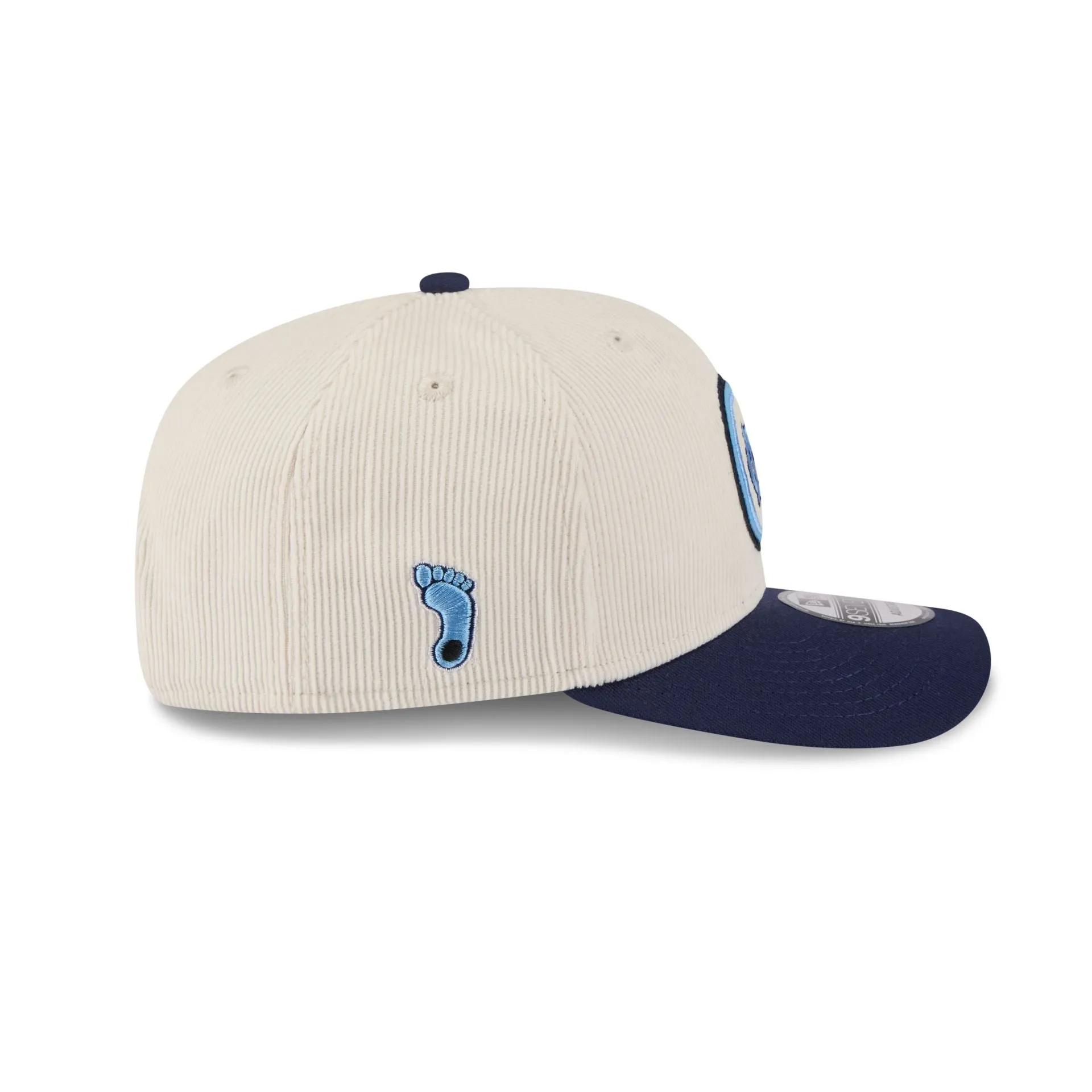 North Carolina Tar Heels Loyal Corduroy 9SEVENTY Stretch-Snap Hat sold by New Era product image thumbnail 4