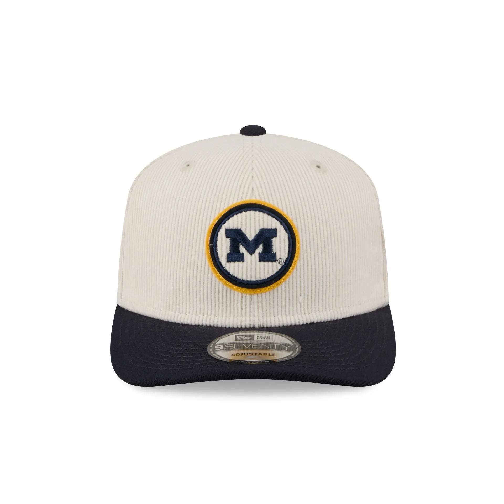Michigan Wolverines Loyal Corduroy 9SEVENTY Stretch-Snap Hat sold by New Era product image thumbnail 2