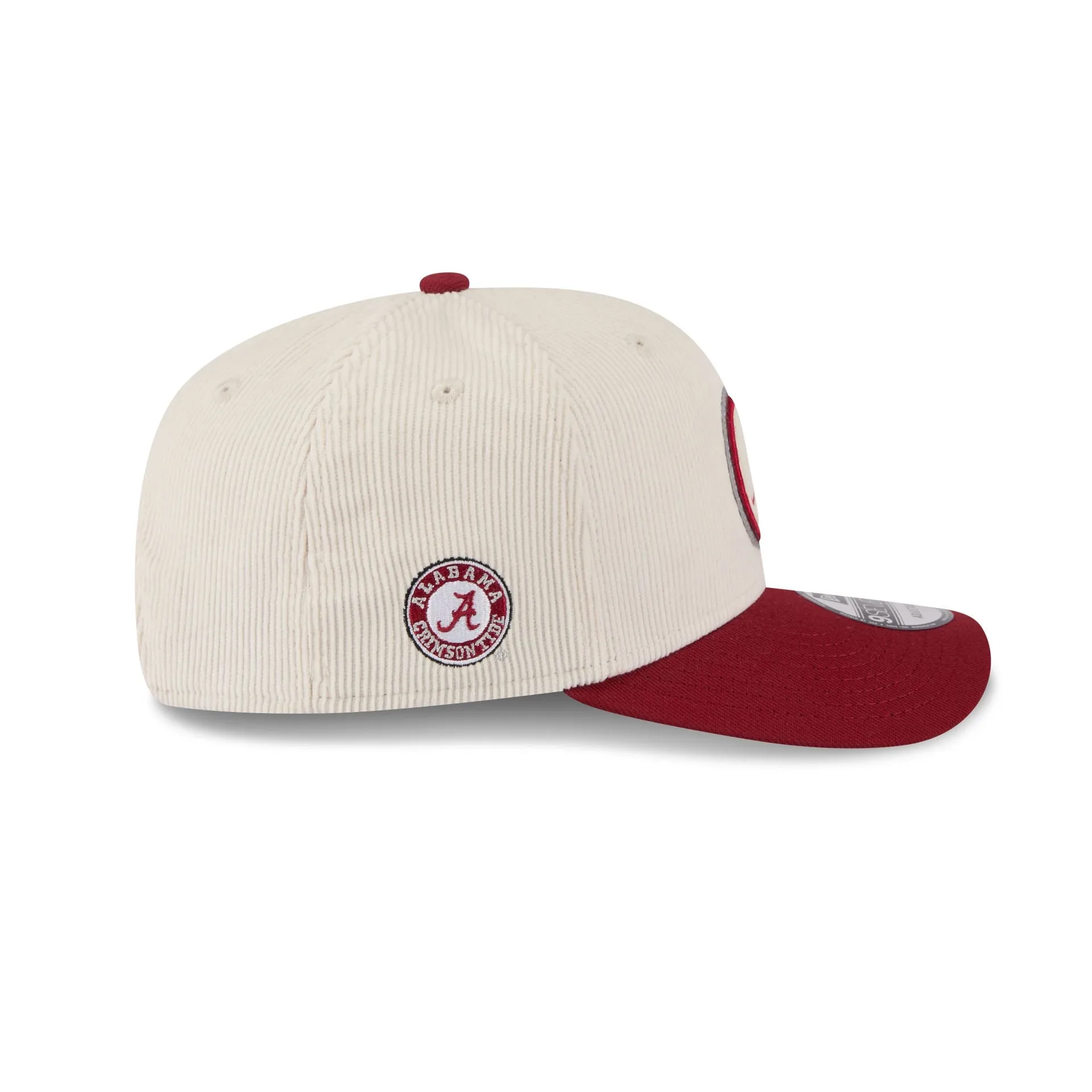Alabama Crimson Tide Loyal Corduroy 9SEVENTY Stretch-Snap Hat sold by New Era product image thumbnail 4