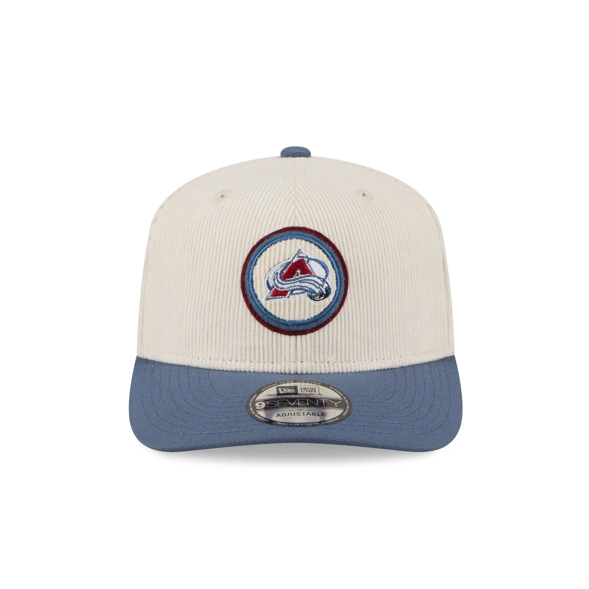 Colorado Avalanche Loyal Corduroy 9SEVENTY Stretch-Snap Hat sold by New Era product image thumbnail 2
