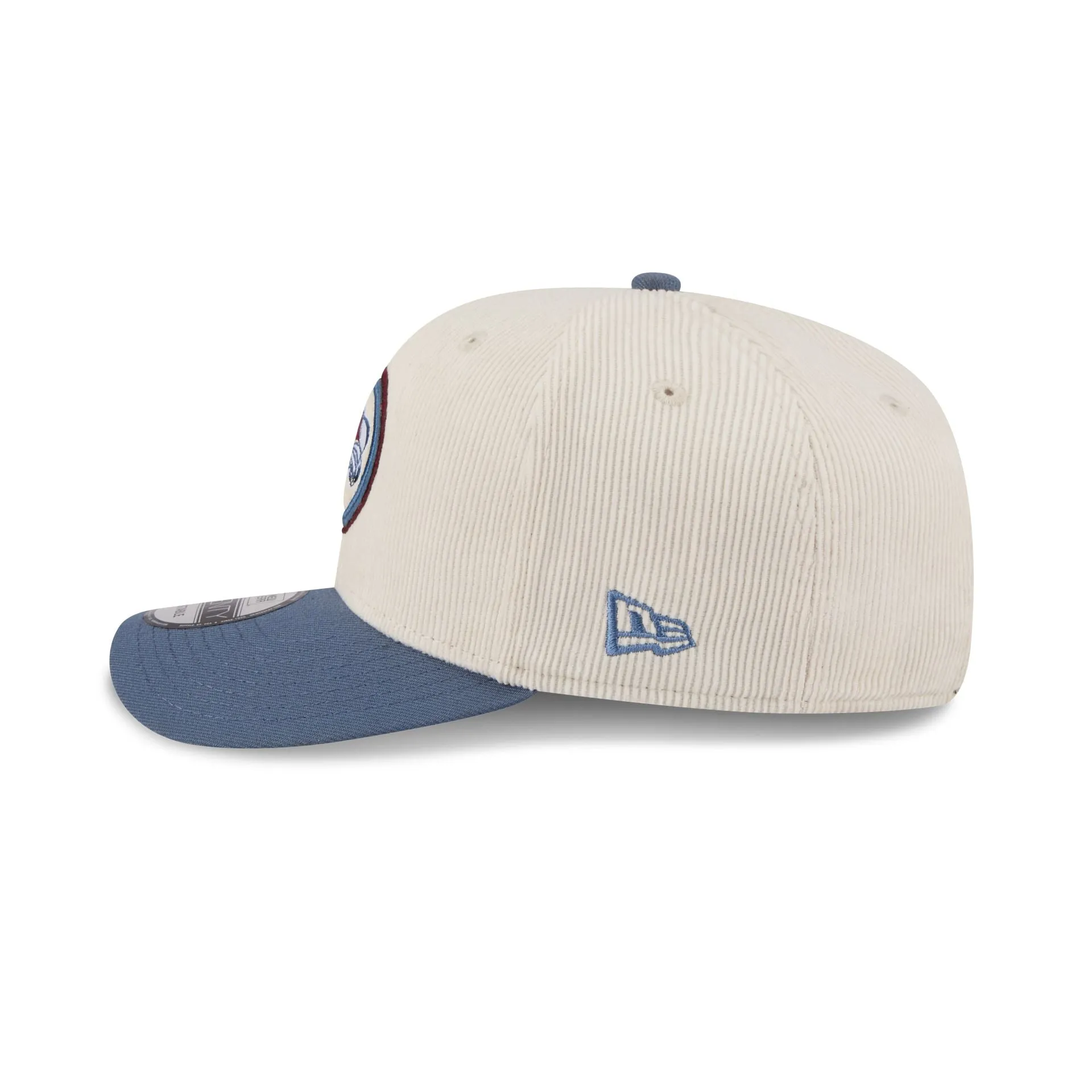 Colorado Avalanche Loyal Corduroy 9SEVENTY Stretch-Snap Hat sold by New Era product image thumbnail 5
