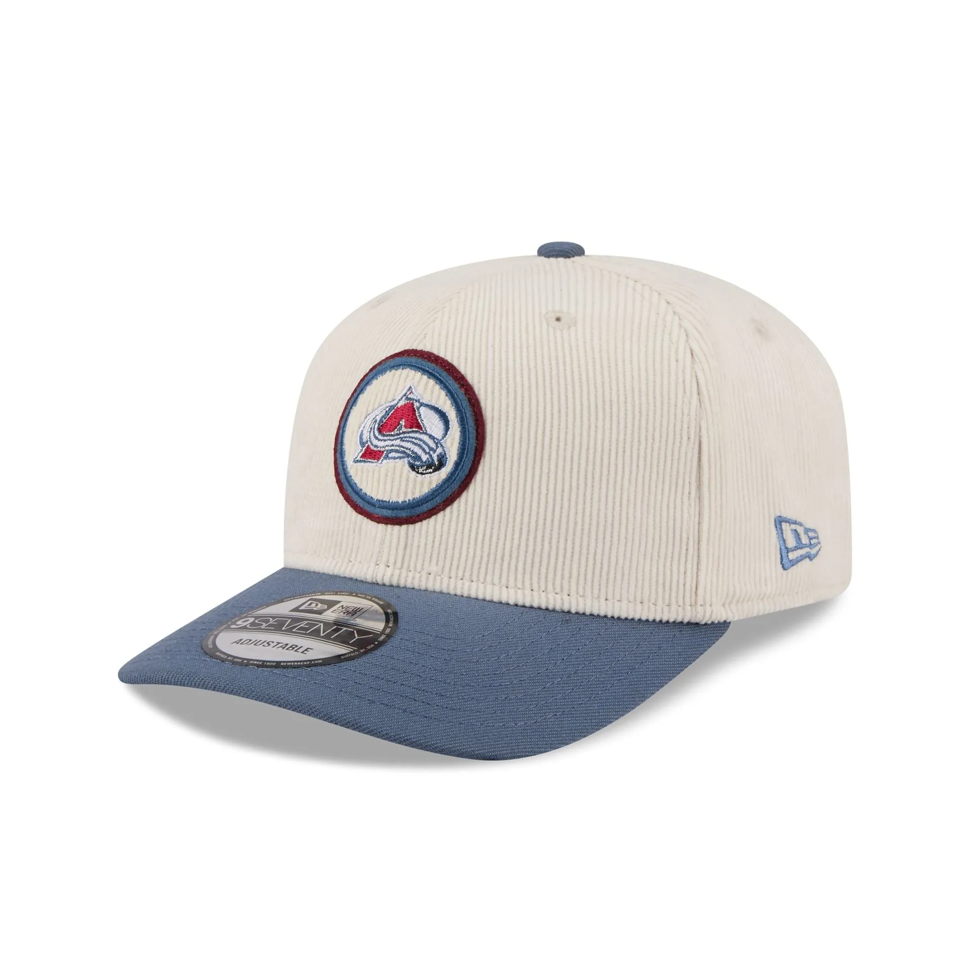 Colorado Avalanche Loyal Corduroy 9SEVENTY Stretch-Snap Hat sold by New Era product image thumbnail 3