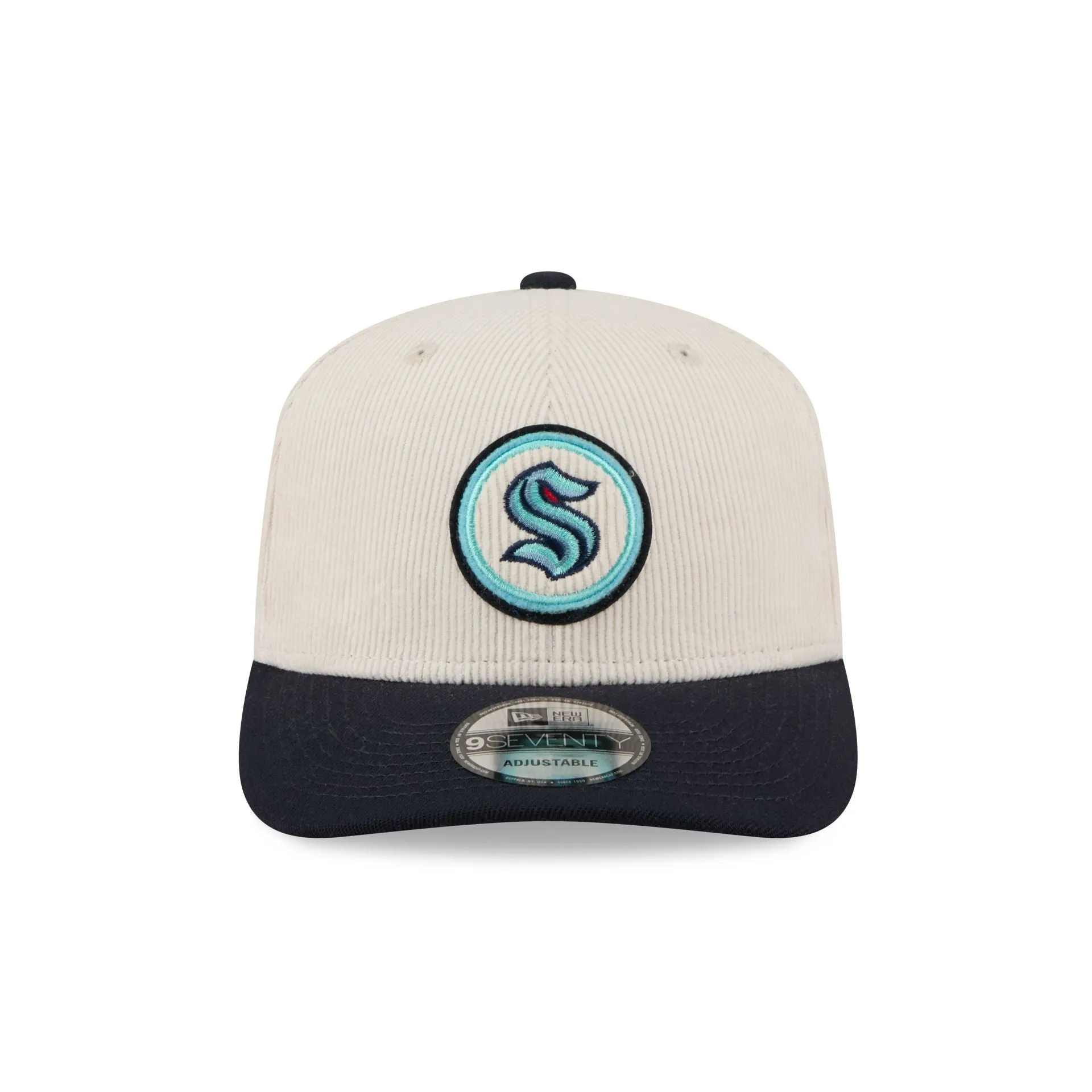 Seattle Kraken Loyal Corduroy 9SEVENTY Stretch-Snap Hat sold by New Era product image thumbnail 2